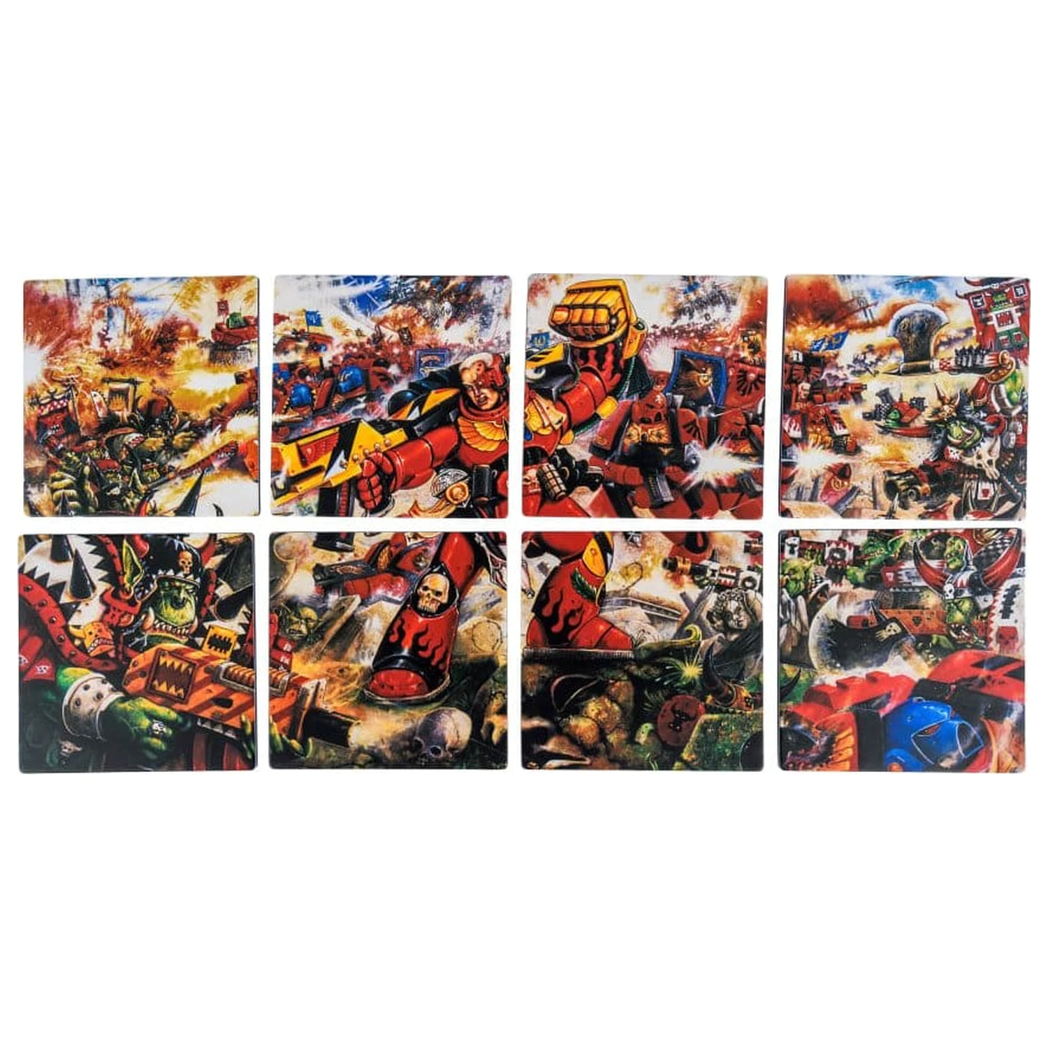 Sada podtácků Warhammer 40,000 Blood Angels Armageddon 15 cm fotografii produktu