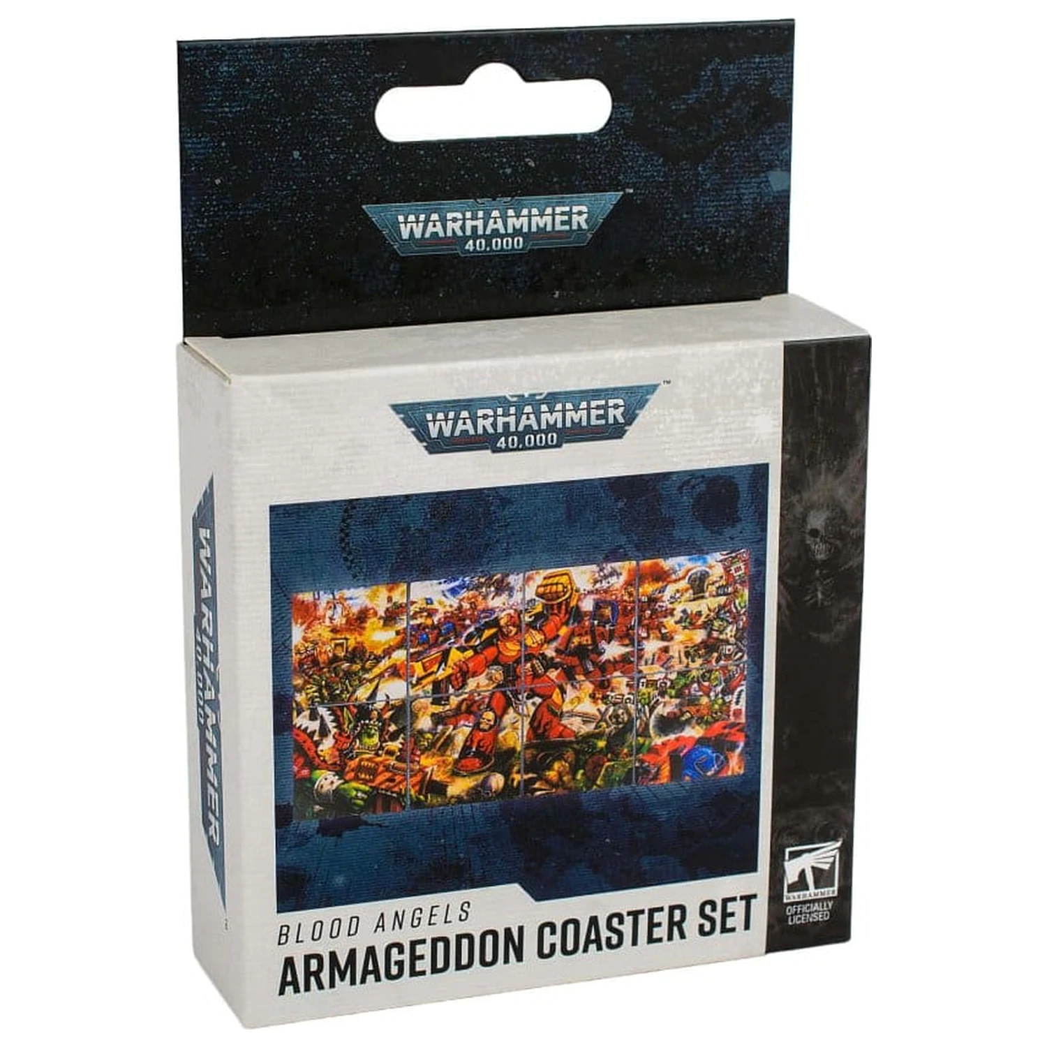 Sada podtácků Warhammer 40,000 Blood Angels Armageddon 15 cm fotografii produktu