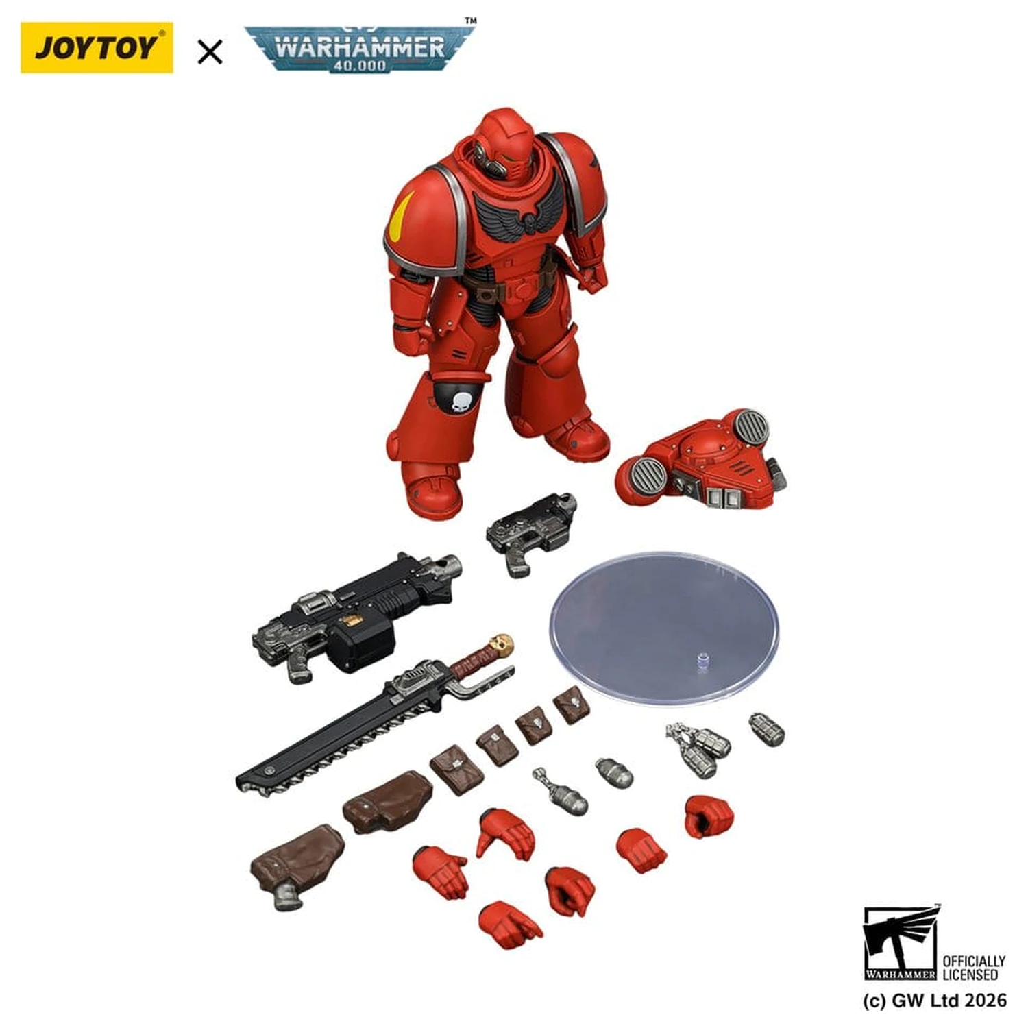 Warhammer 40,000 Action Figure Blood Angels Intercessor 12 cm fotografii produktu