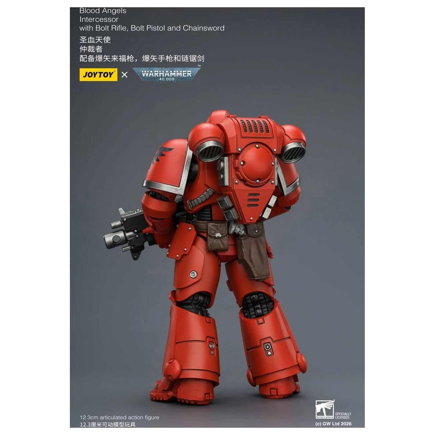 Warhammer 40,000 Action Figure Blood Angels Intercessor 12 cm fotografii produktu