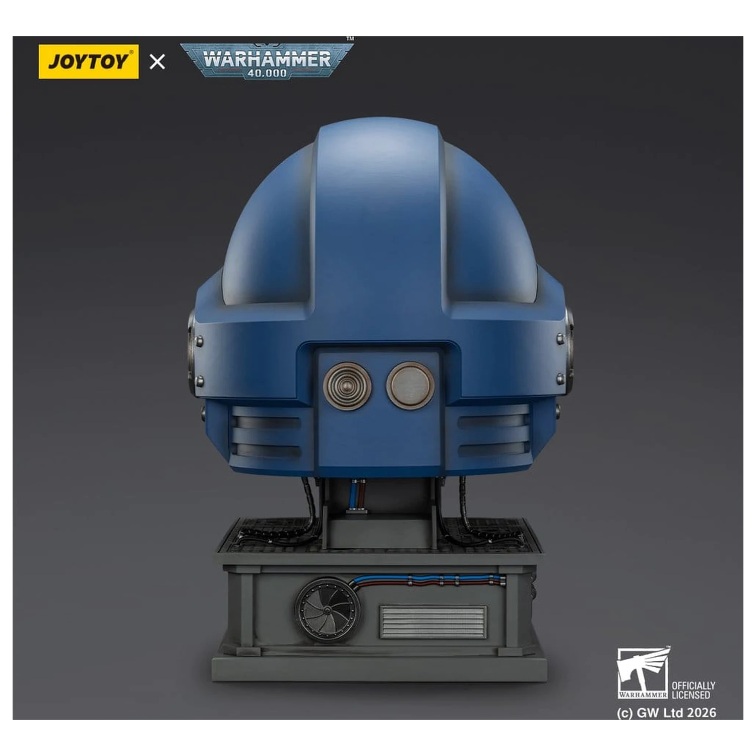 Warhammer 40,000 Captain MkX Helma a stojan Ultramarines 44 cm fotografii produktu
