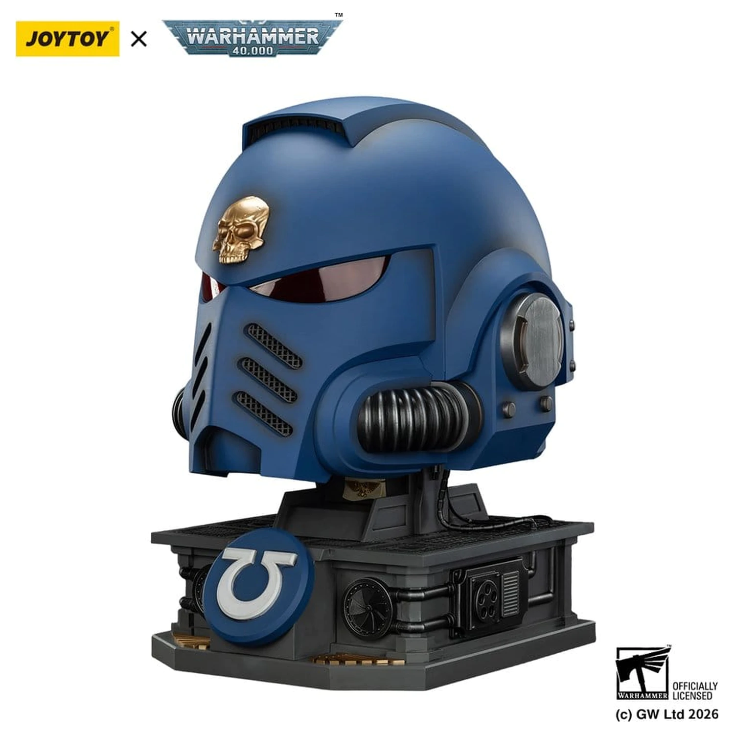Warhammer 40,000 Captain MkX Helma a stojan Ultramarines 44 cm fotografii produktu