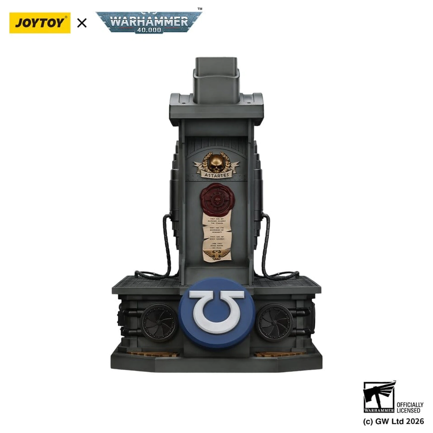Warhammer 40,000 Captain MkX Helma a stojan Ultramarines 44 cm fotografii produktu