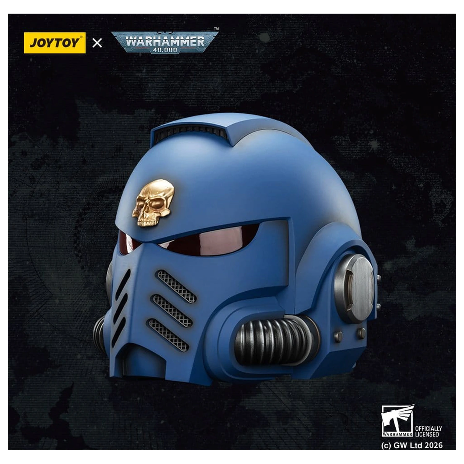 Warhammer 40,000 Captain MkX přilba Ultramarines 30 cm fotografii produktu