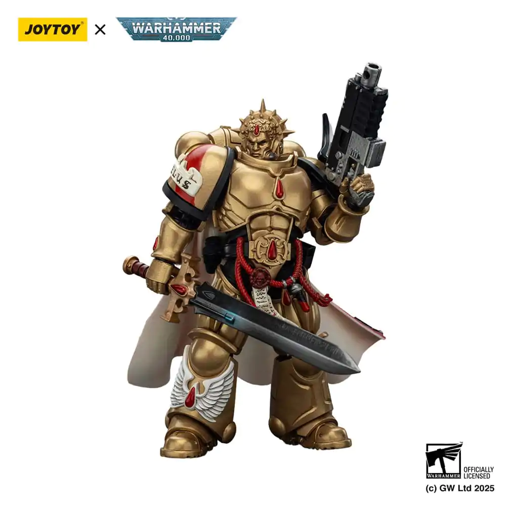 Warhammer 40,000: Combat Patrol Blood Angels akční figurka Kapitán s těžkou bolterovou pistolí a energetickým mečem 20 cm fotografii produktu