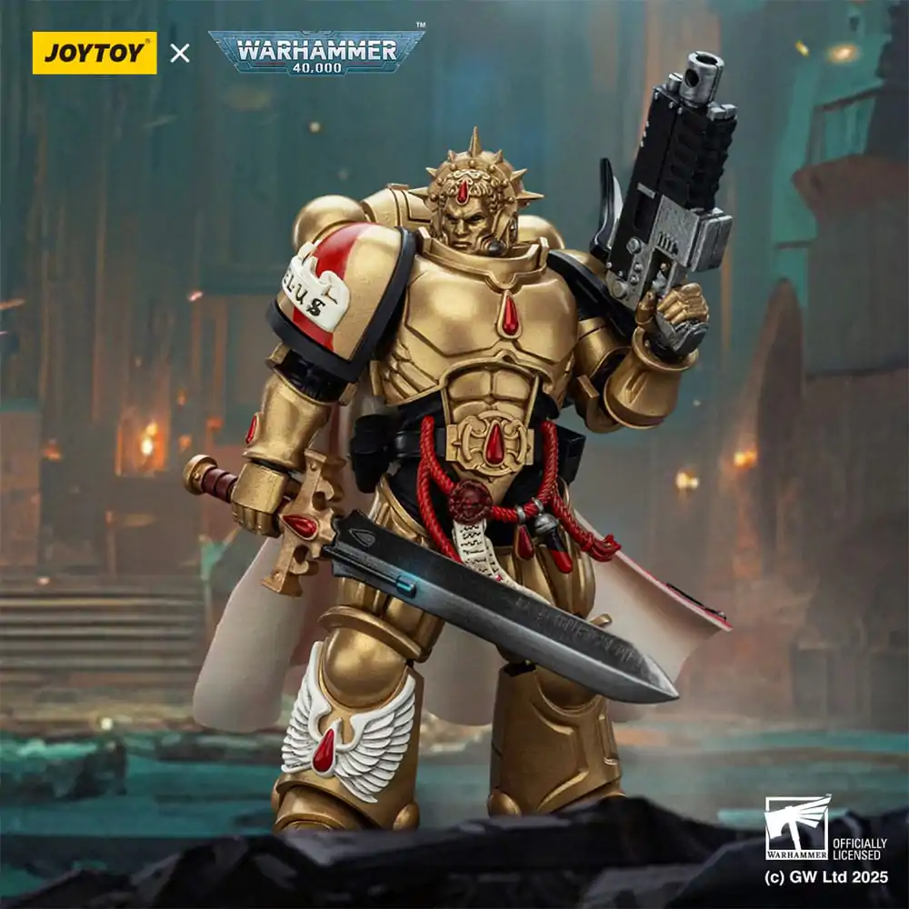 Warhammer 40,000: Combat Patrol Blood Angels akční figurka Kapitán s těžkou bolterovou pistolí a energetickým mečem 20 cm fotografii produktu