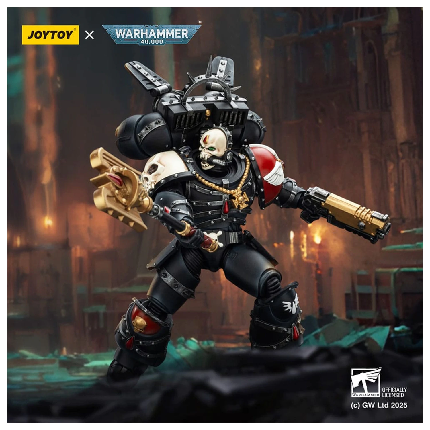 Warhammer 40,000 Akční figurka Blood Angels Lemartes 12 cm fotografii produktu