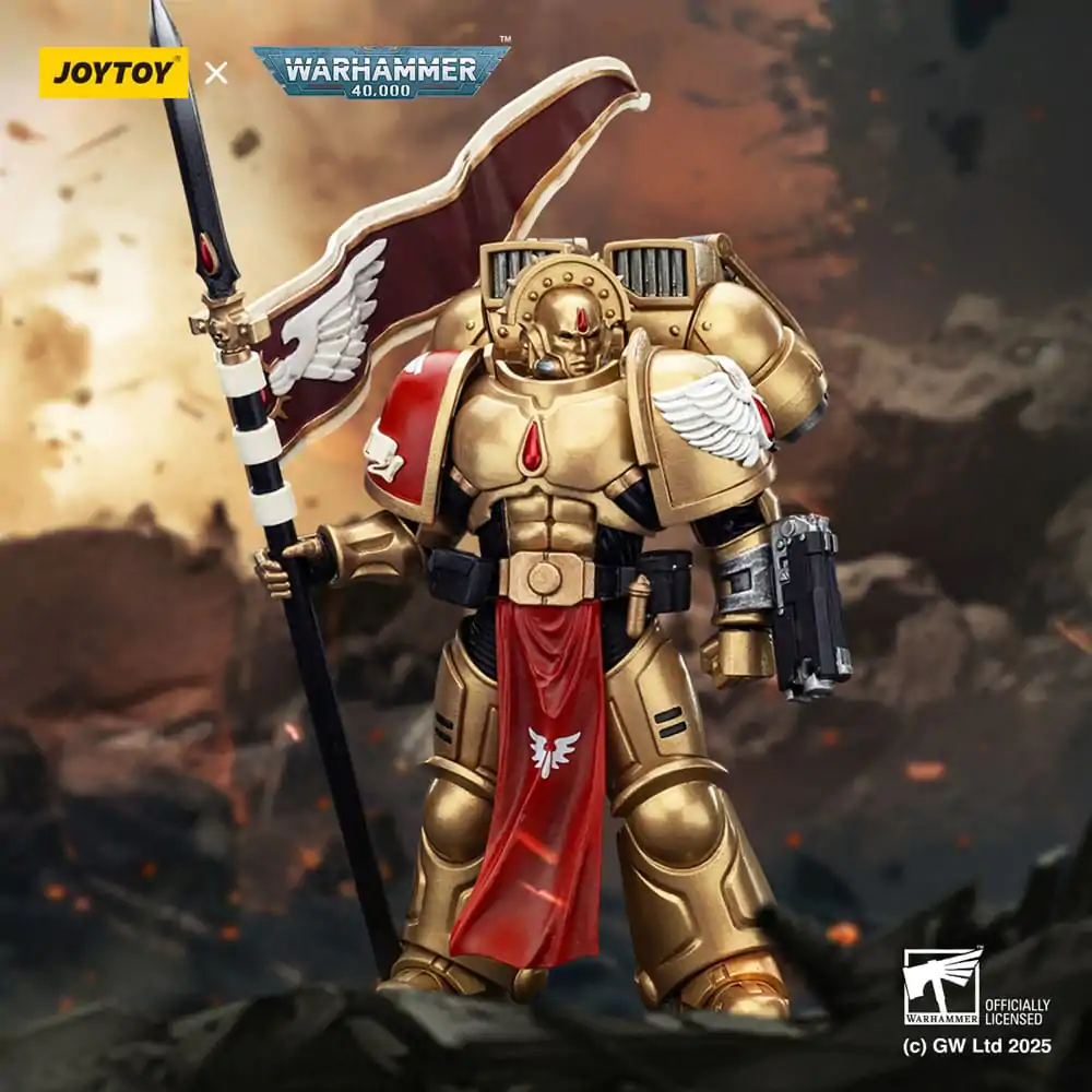 Warhammer 40,000: Combat Patrol Blood Angels akční figurka Sanguinary Guard 3 s Angelus Boltgun a Encarmine Spear 20 cm fotografii produktu
