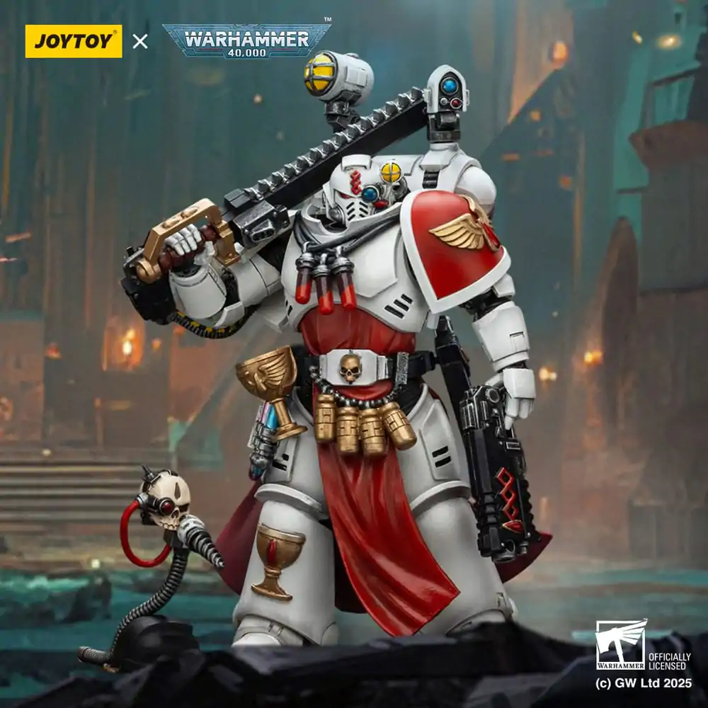 Warhammer 40,000: Combat Patrol Blood Angels akční figurka Sanguinary Priest s těžkou bolt pistolí, chainswordem a nartheciem 20 cm fotografii produktu