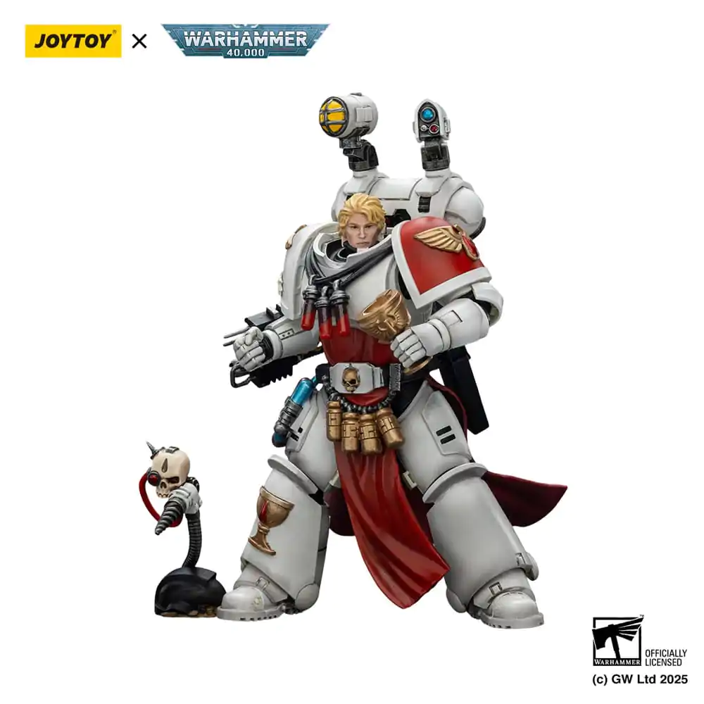 Warhammer 40,000: Combat Patrol Blood Angels akční figurka Sanguinary Priest s těžkou bolt pistolí, chainswordem a nartheciem 20 cm fotografii produktu
