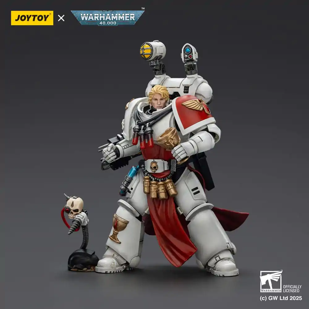 Warhammer 40,000: Combat Patrol Blood Angels akční figurka Sanguinary Priest s těžkou bolt pistolí, chainswordem a nartheciem 20 cm fotografii produktu
