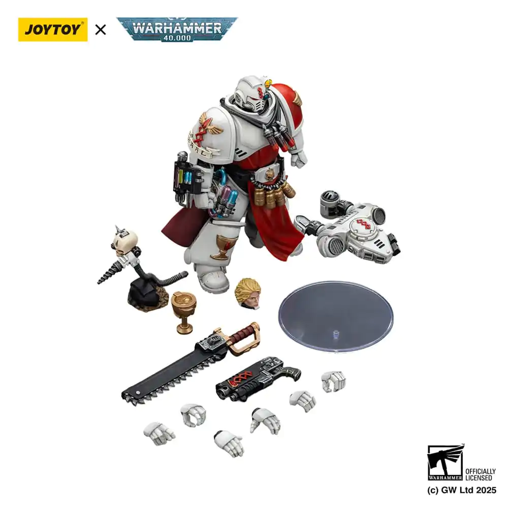 Warhammer 40,000: Combat Patrol Blood Angels akční figurka Sanguinary Priest s těžkou bolt pistolí, chainswordem a nartheciem 20 cm fotografii produktu