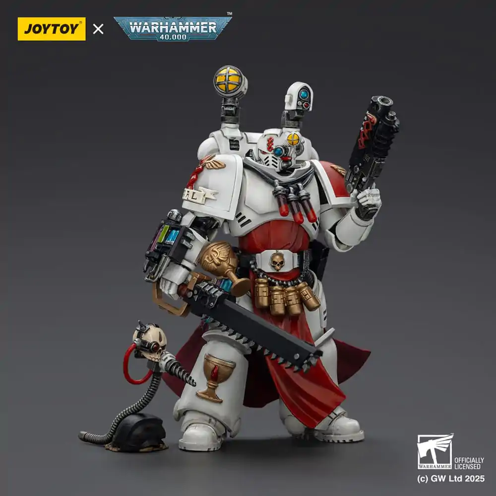 Warhammer 40,000: Combat Patrol Blood Angels akční figurka Sanguinary Priest s těžkou bolt pistolí, chainswordem a nartheciem 20 cm fotografii produktu
