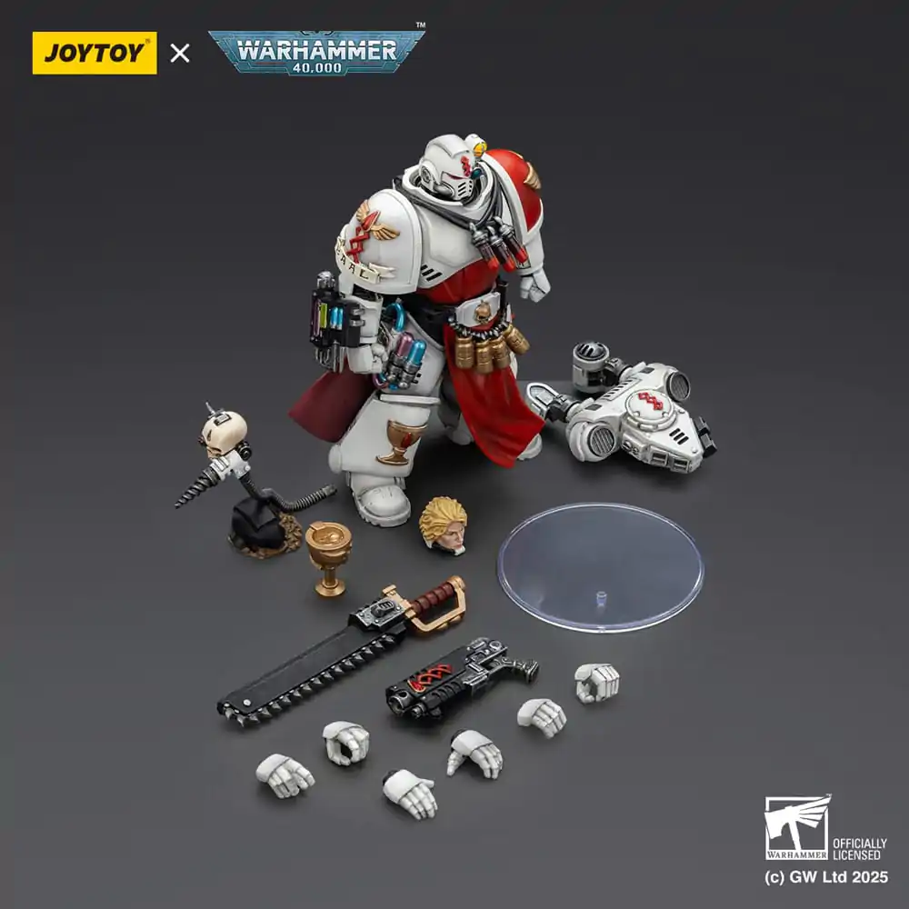 Warhammer 40,000: Combat Patrol Blood Angels akční figurka Sanguinary Priest s těžkou bolt pistolí, chainswordem a nartheciem 20 cm fotografii produktu