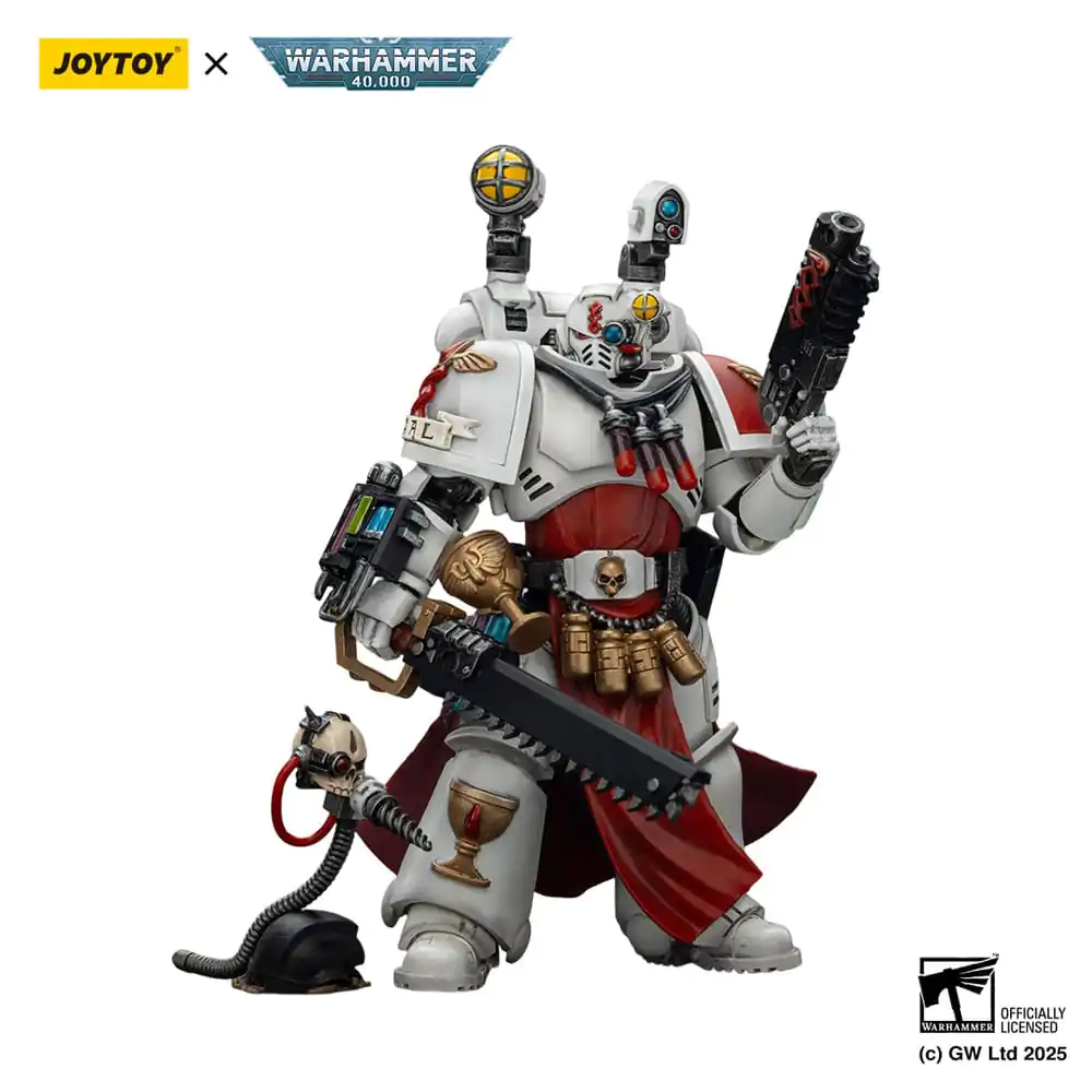 Warhammer 40,000: Combat Patrol Blood Angels akční figurka Sanguinary Priest s těžkou bolt pistolí, chainswordem a nartheciem 20 cm fotografii produktu