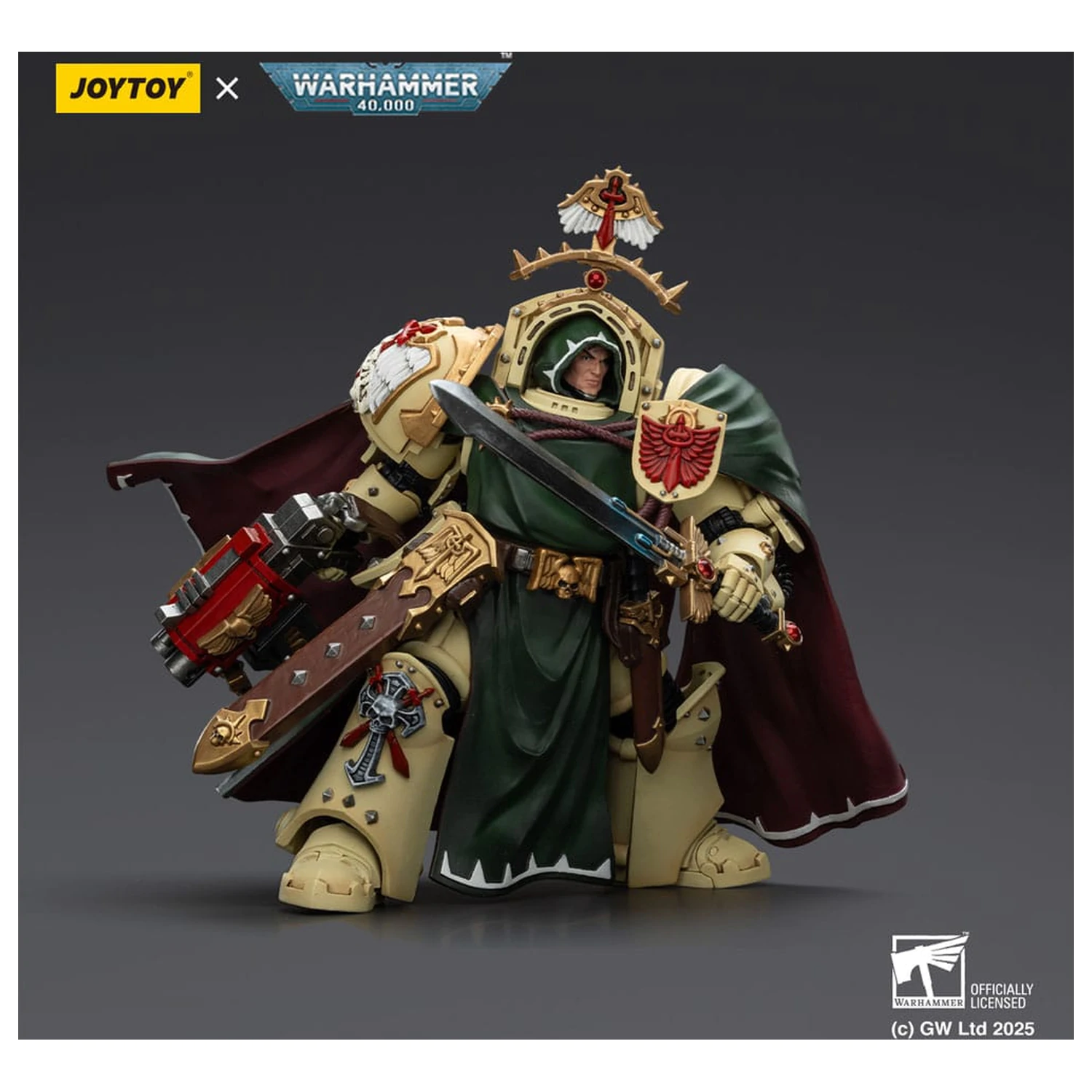 Warhammer 40,000: Dark Angels Akční figurka Belial Grand Master of The Deathwing With the Sword of Silence and Storm Bolter 14 cm fotografii produktu
