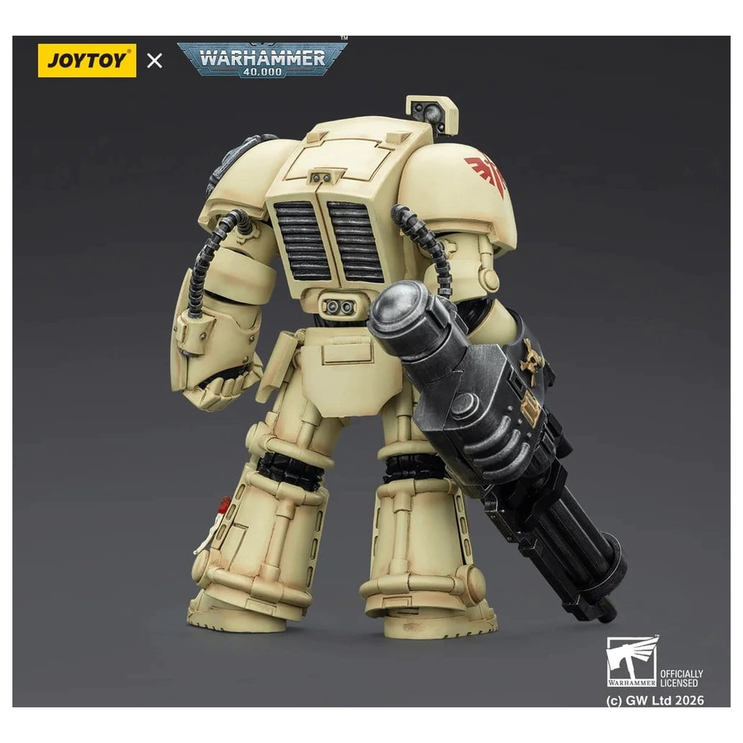 Warhammer 40,000 Akční figurka Dark Angels Deathwing Terminator 3 s Power Fist a Assault Cannon 14 cm fotografii produktu