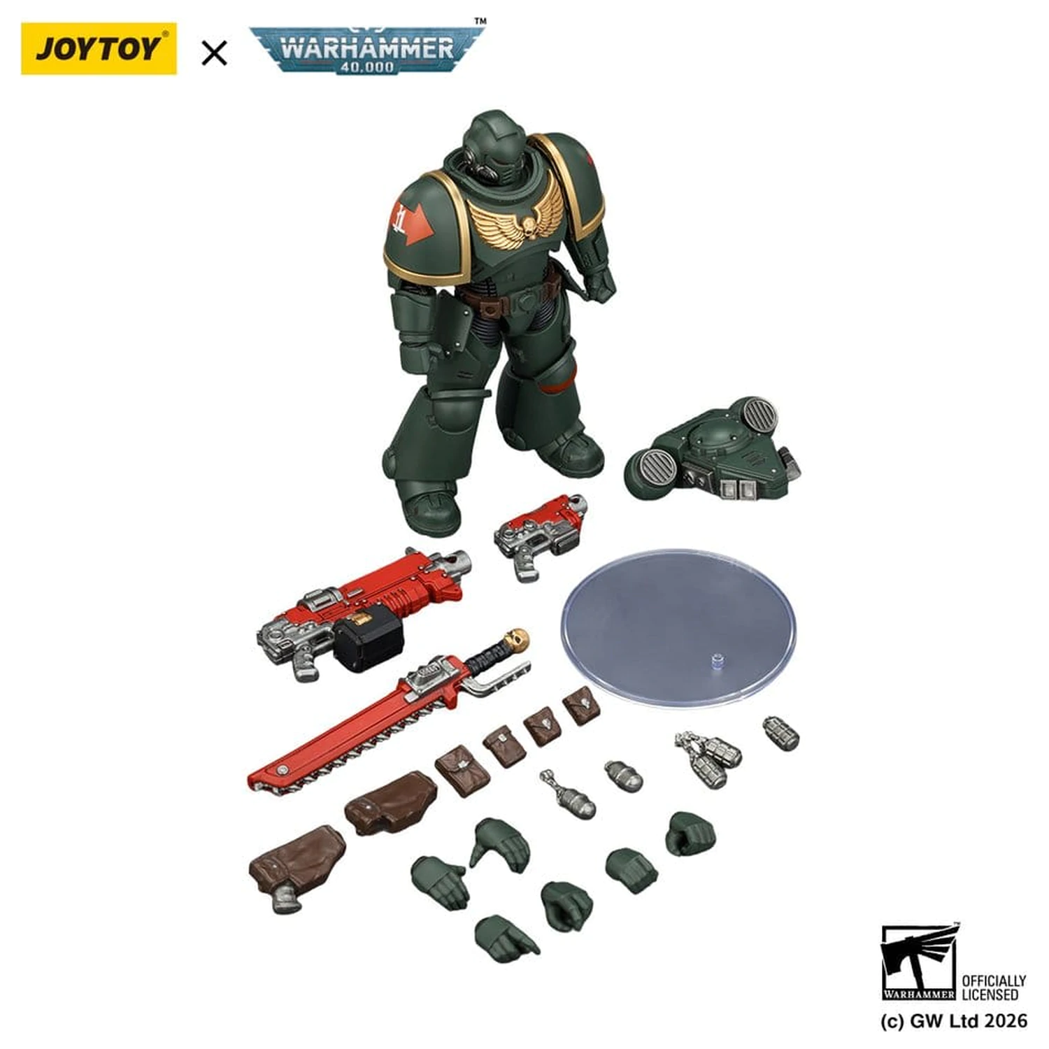 Warhammer 40,000 Akční figurka Dark Angels Intercessor 12 cm fotografii produktu