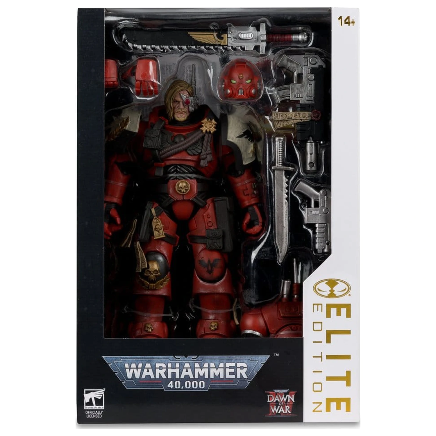 Warhammer 40,000 Dawn of War McFarlane Elite Edition akční figurka Captain Cyrus (Dawn of War 4) 20 cm fotografii produktu