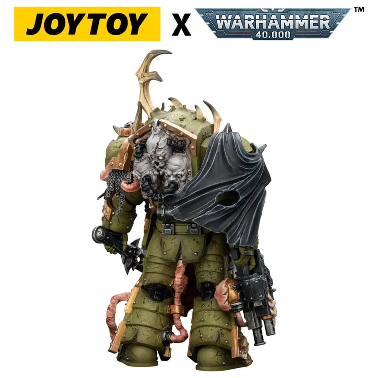 Warhammer 40,000 Akční figurka Death Guard Blightlord Terminator 3 s Combi-bolterem a Bubotic Blade 14 cm fotografii produktu