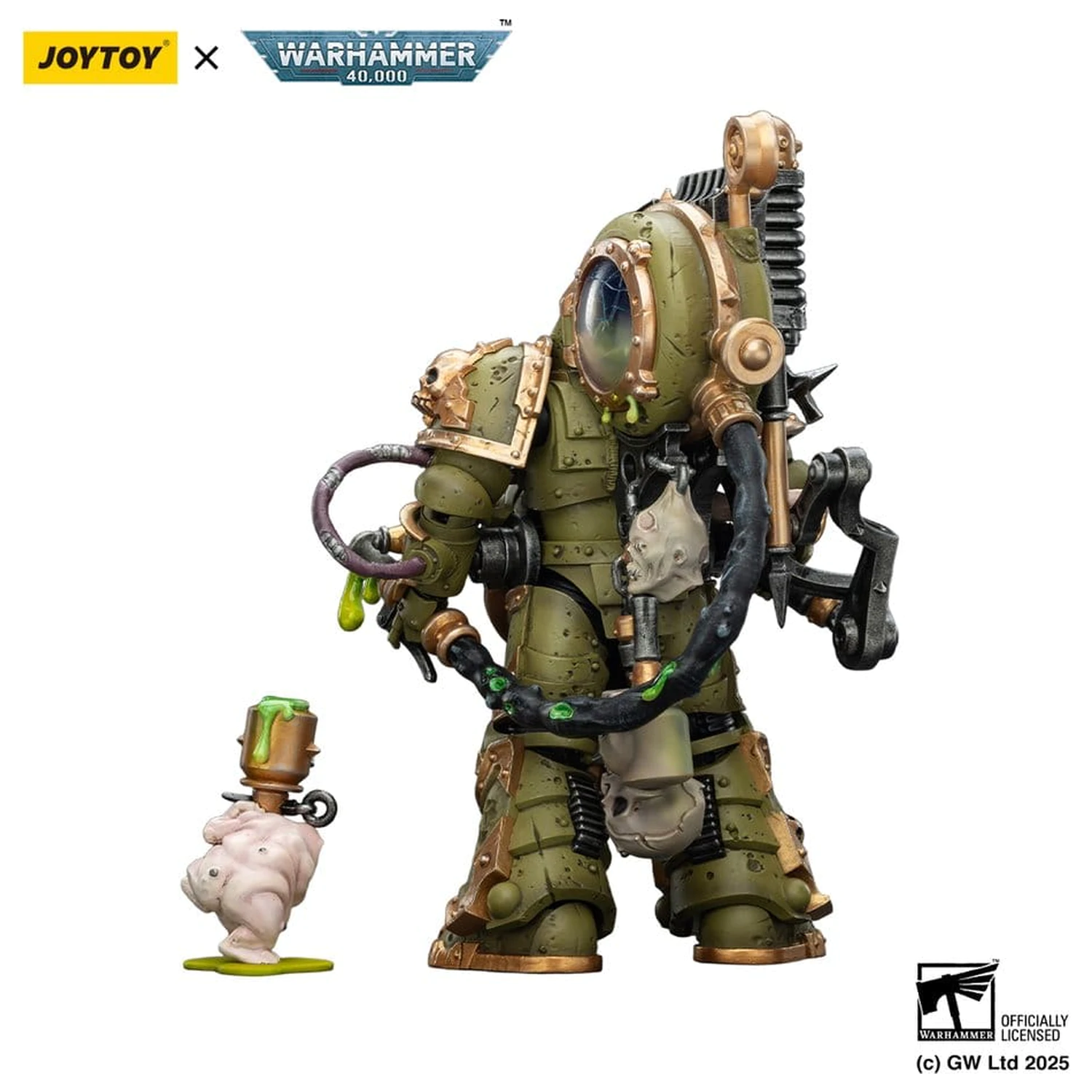 Warhammer 40,000 Akční figurka Death Guard Foul Blightspawn s Plague Sprayer 12 cm fotografii produktu