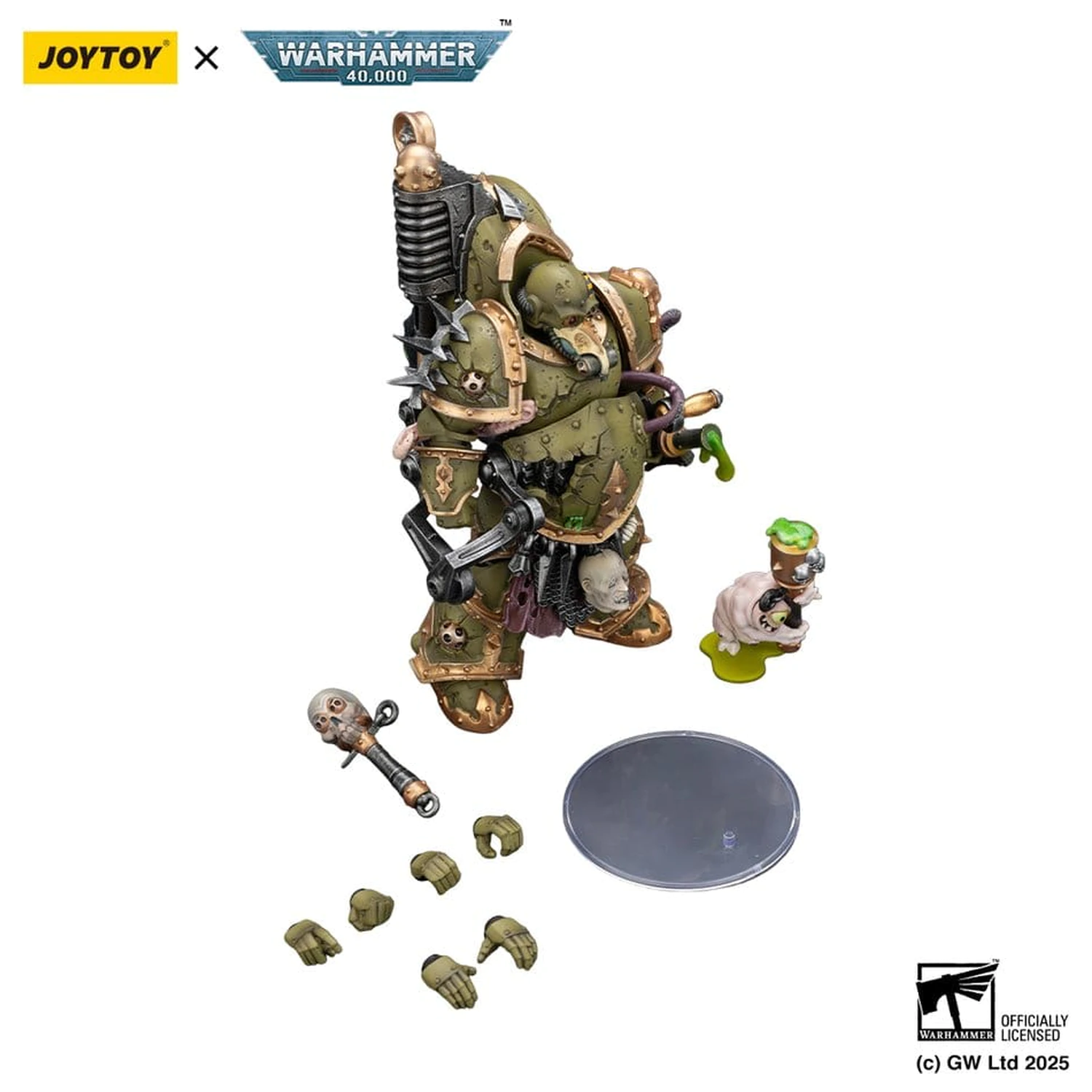 Warhammer 40,000 Akční figurka Death Guard Foul Blightspawn s Plague Sprayer 12 cm fotografii produktu