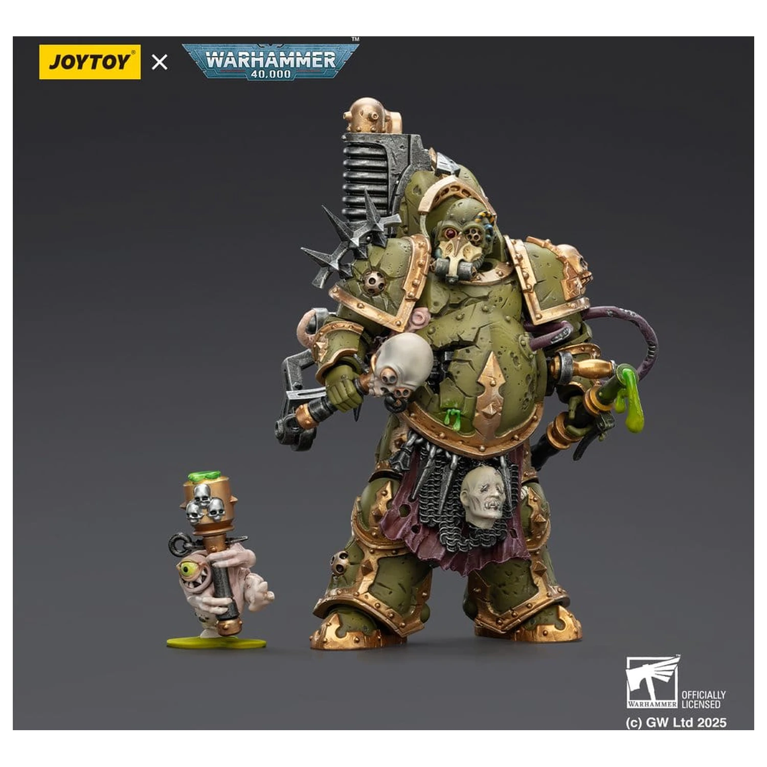 Warhammer 40,000 Akční figurka Death Guard Foul Blightspawn s Plague Sprayer 12 cm fotografii produktu