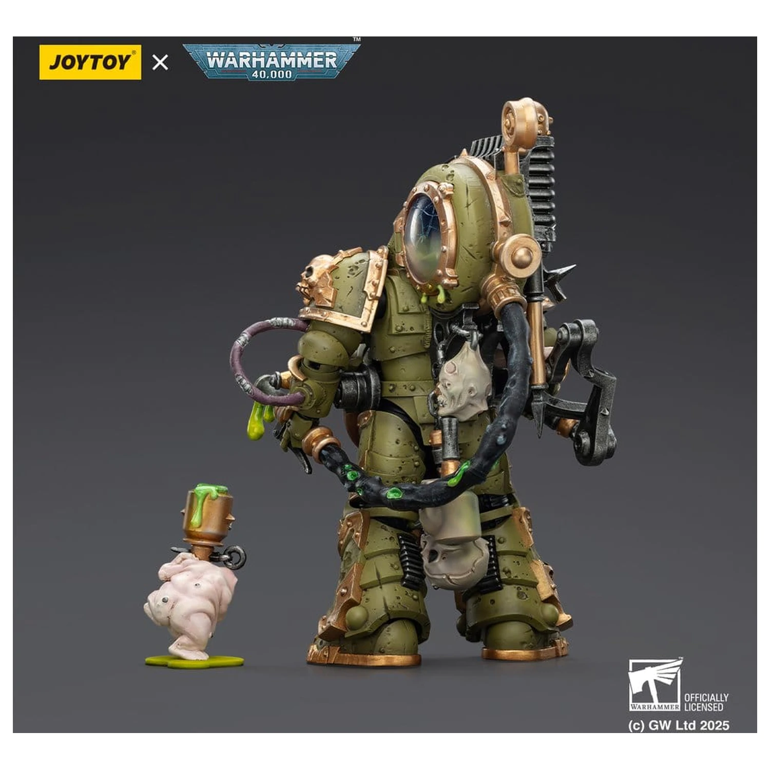 Warhammer 40,000 Akční figurka Death Guard Foul Blightspawn s Plague Sprayer 12 cm fotografii produktu