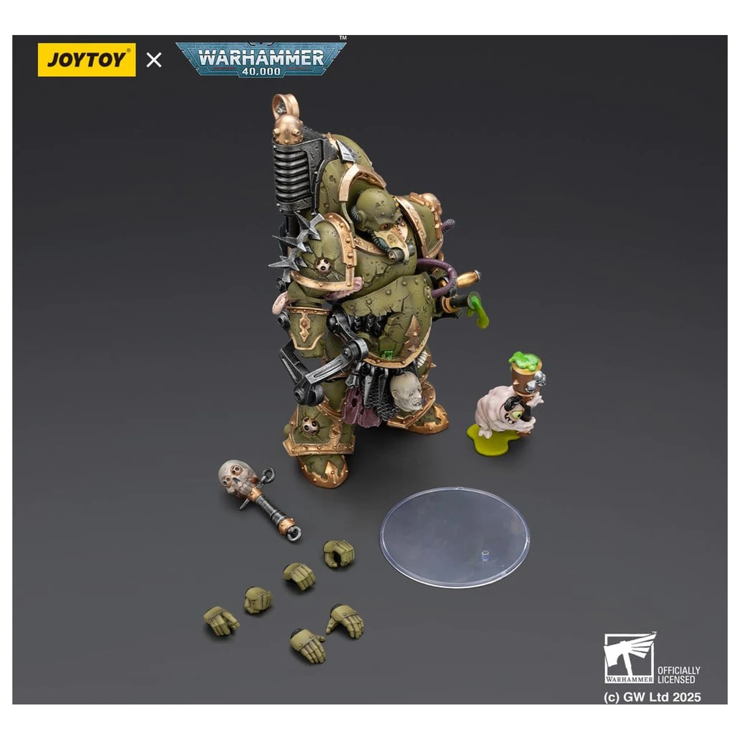 Warhammer 40,000 Akční figurka Death Guard Foul Blightspawn s Plague Sprayer 12 cm fotografii produktu