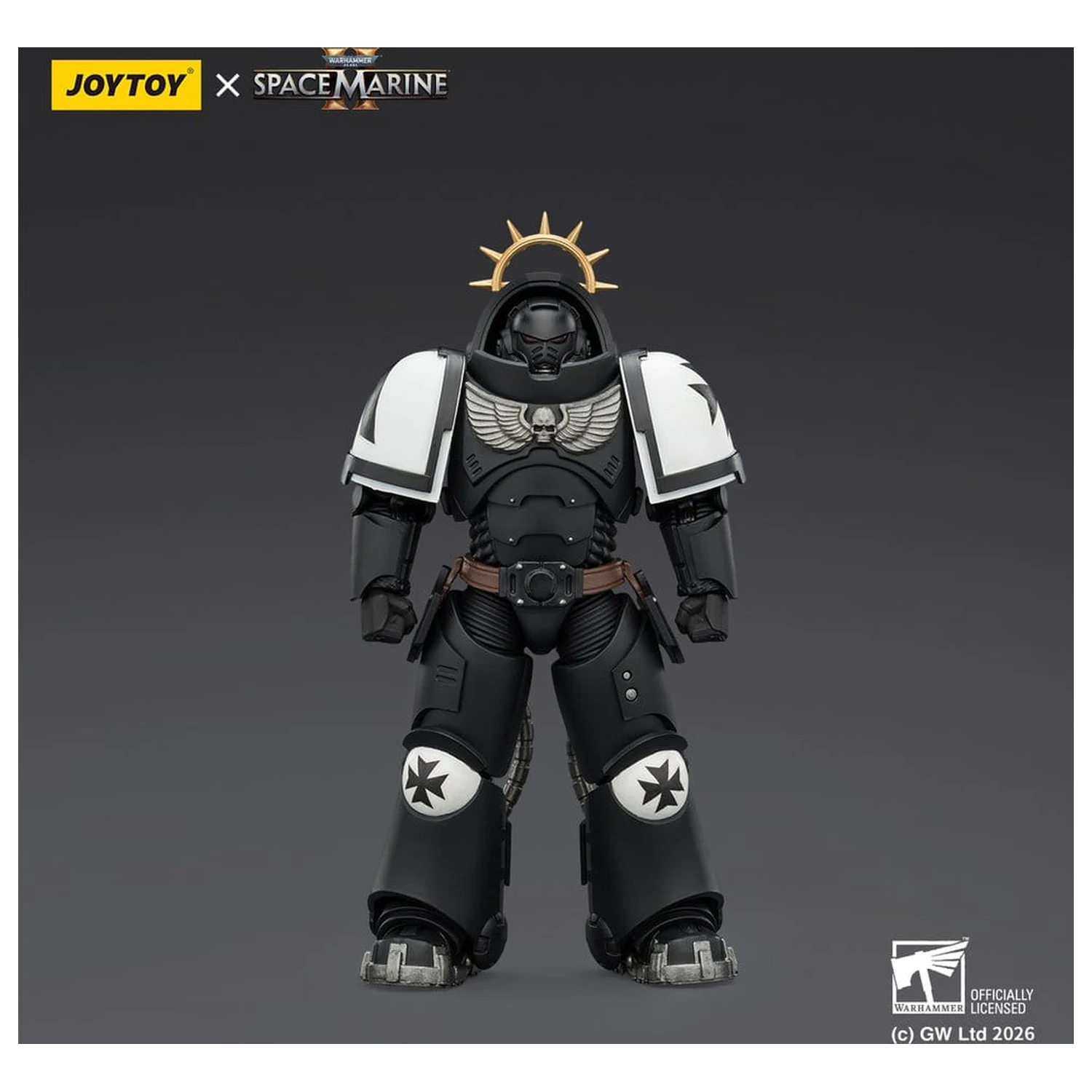 Warhammer 40,000 Action Figure Game Edition Black Templars Heavy Intercessor 13 cm vysoká akční figurka fotografii produktu