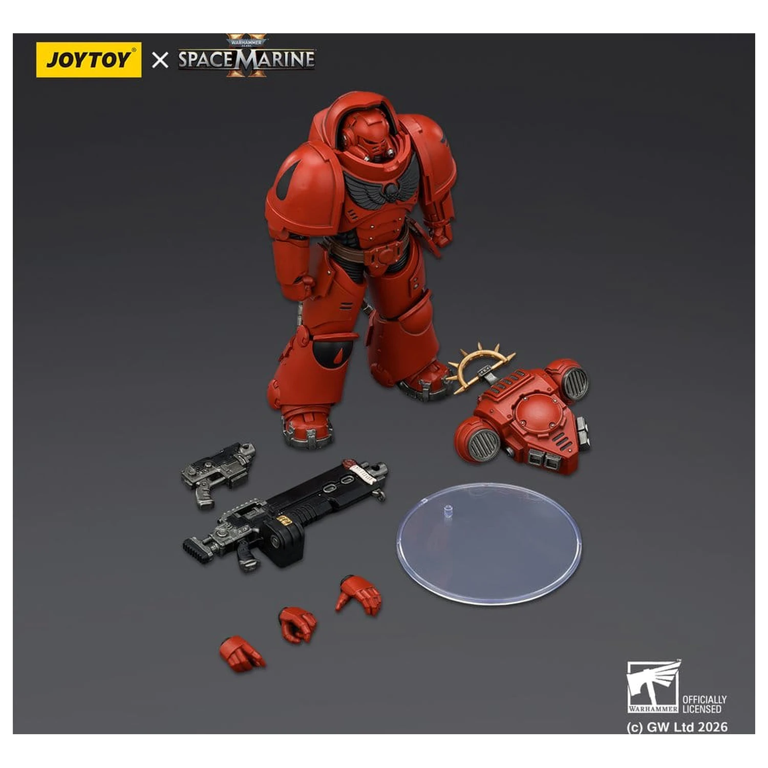 Warhammer 40,000 Akční figurka Game Edition Blood Angels Heavy Intercessor 13 cm fotografii produktu