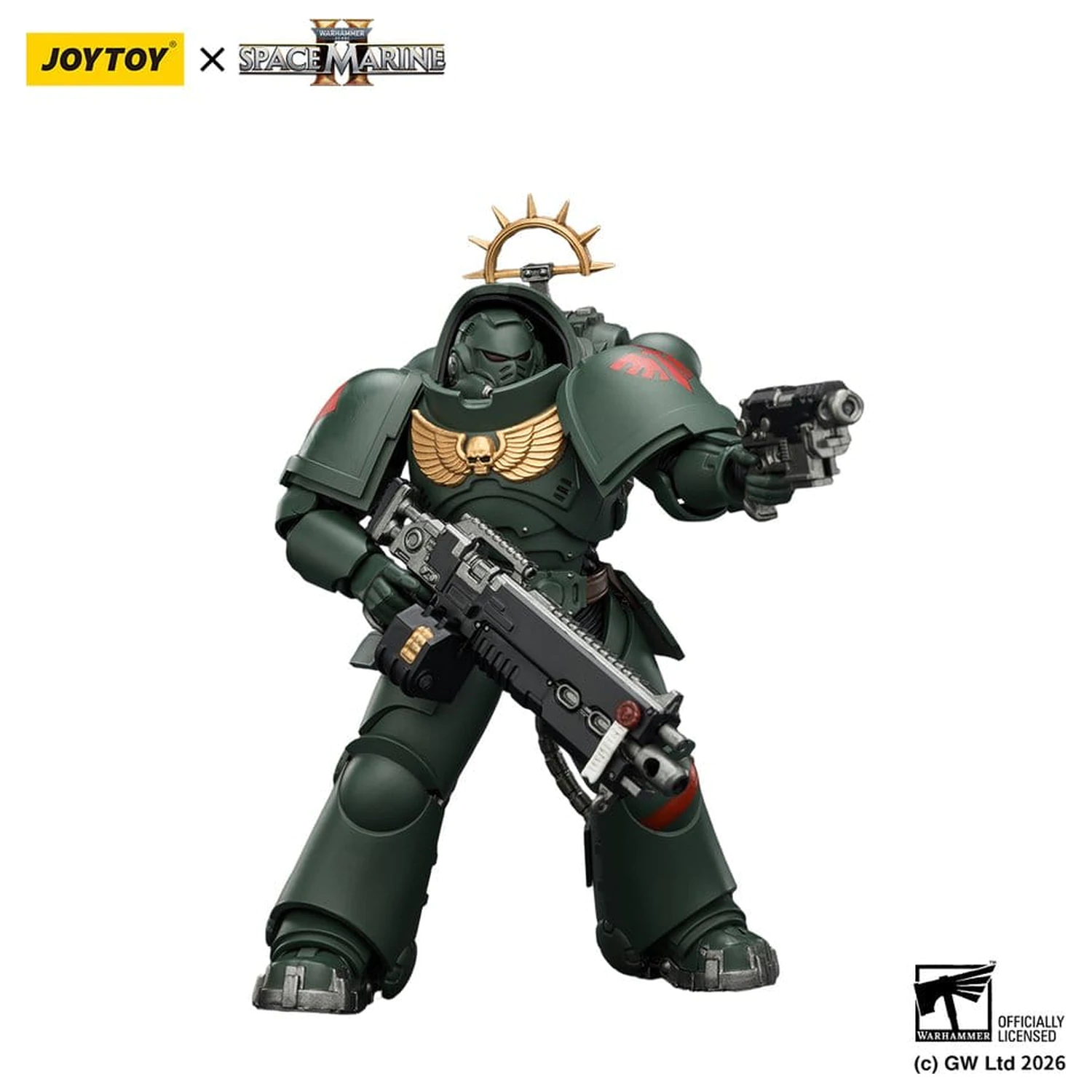 Warhammer 40,000 Akční figurka Game Edition Dark Angels Heavy Intercessor 13 cm fotografii produktu