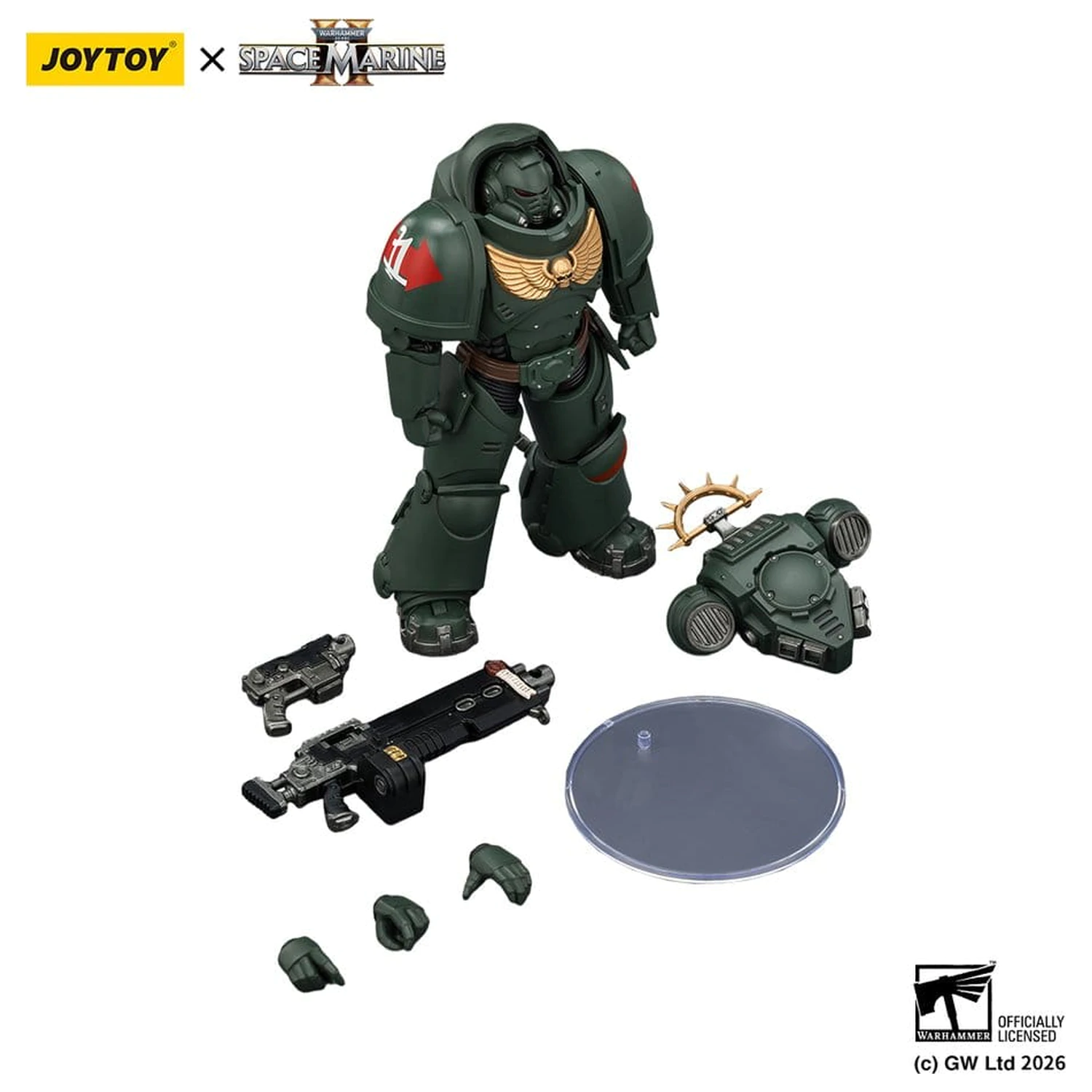 Warhammer 40,000 Akční figurka Game Edition Dark Angels Heavy Intercessor 13 cm fotografii produktu