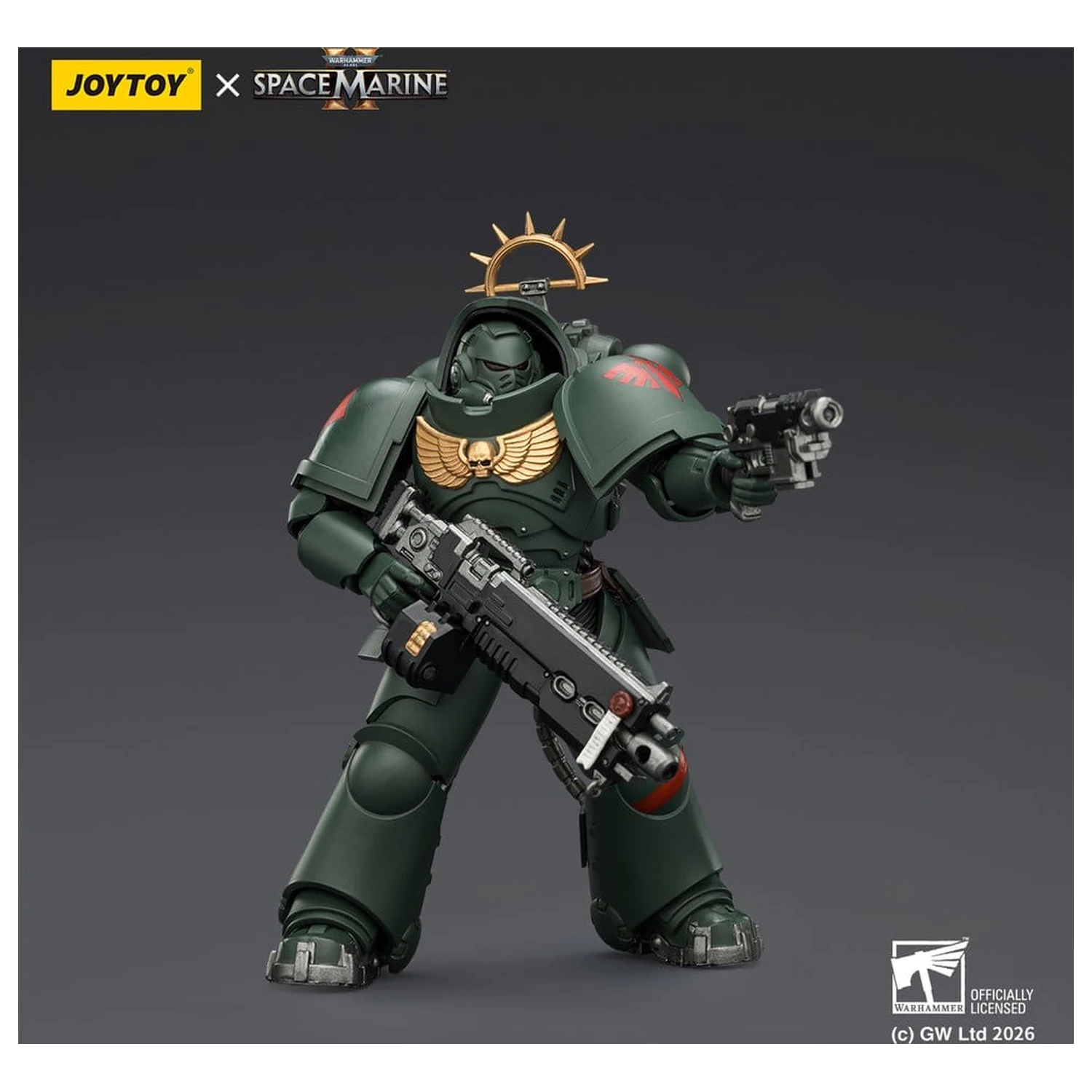 Warhammer 40,000 Akční figurka Game Edition Dark Angels Heavy Intercessor 13 cm fotografii produktu