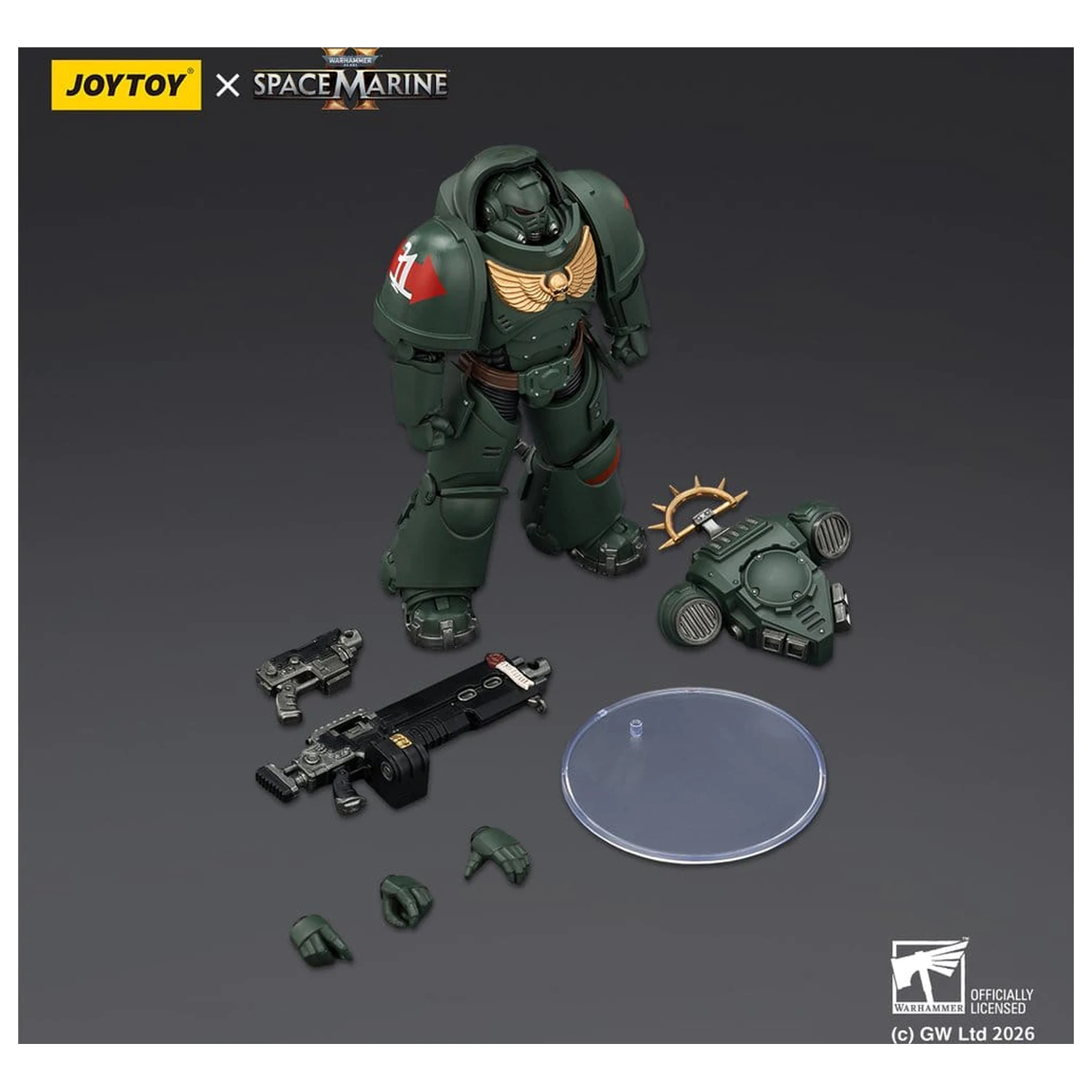 Warhammer 40,000 Akční figurka Game Edition Dark Angels Heavy Intercessor 13 cm fotografii produktu