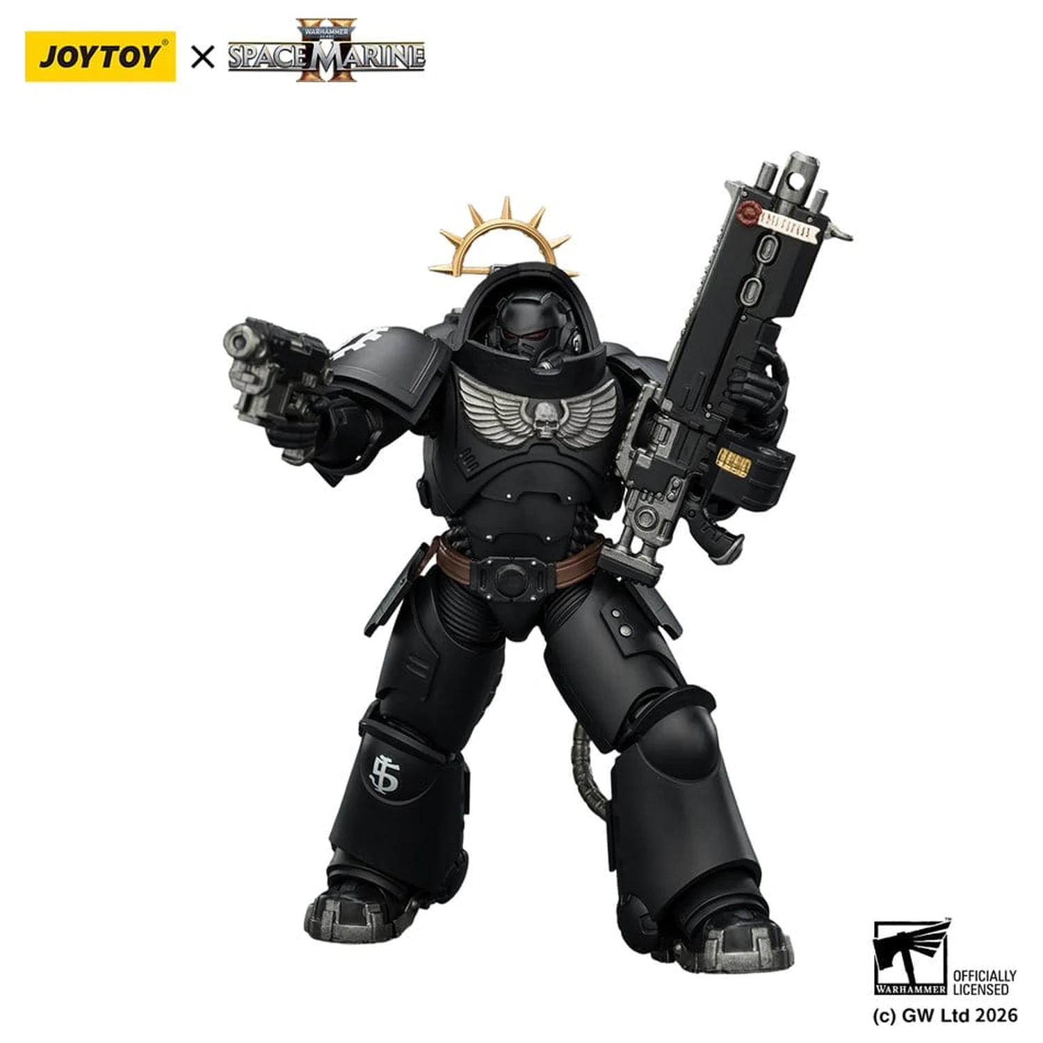 Warhammer 40,000 Akční figurka Game Edition Iron Hands Heavy Intercessor 13 cm fotografii produktu