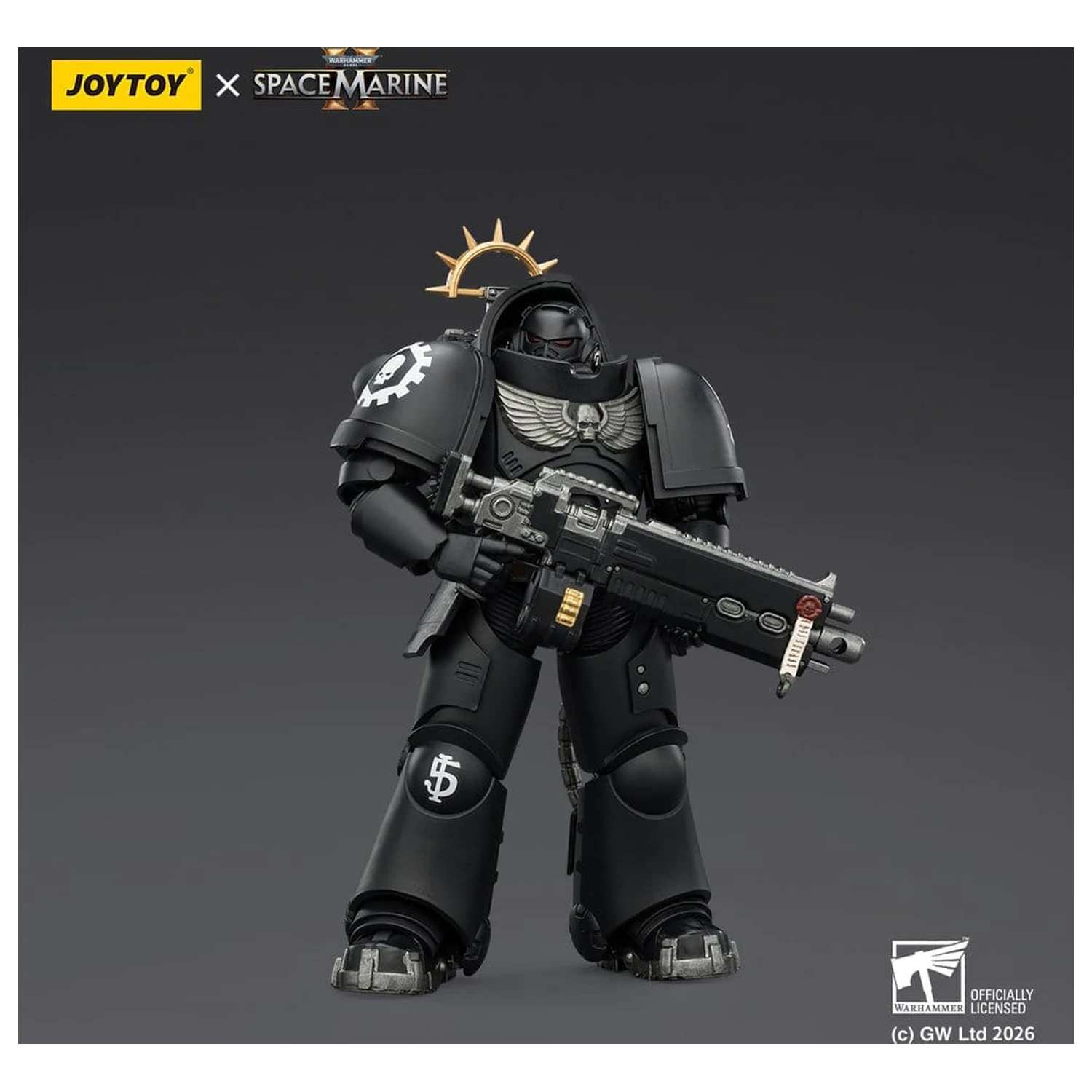Warhammer 40,000 Akční figurka Game Edition Iron Hands Heavy Intercessor 13 cm fotografii produktu