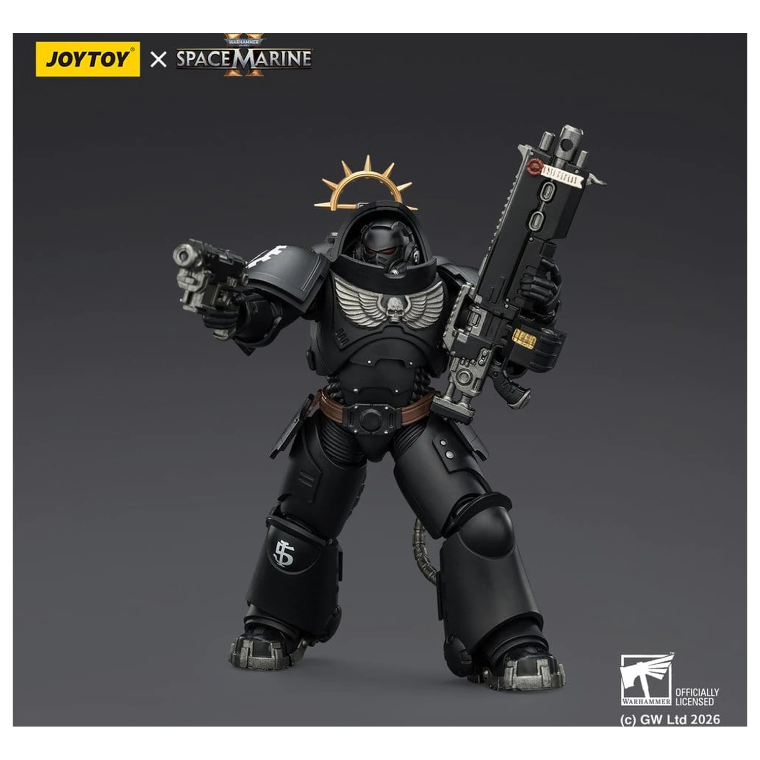 Warhammer 40,000 Akční figurka Game Edition Iron Hands Heavy Intercessor 13 cm fotografii produktu