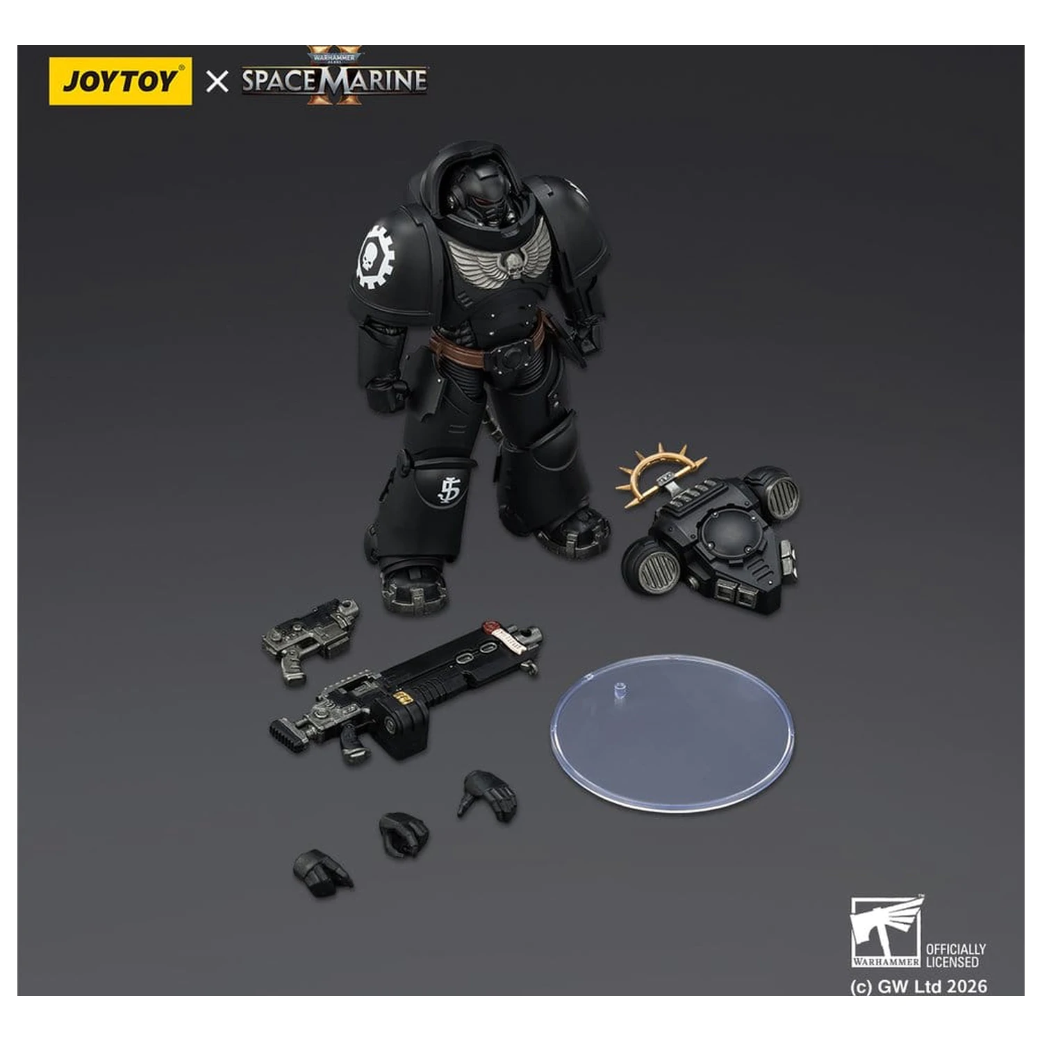 Warhammer 40,000 Akční figurka Game Edition Iron Hands Heavy Intercessor 13 cm fotografii produktu