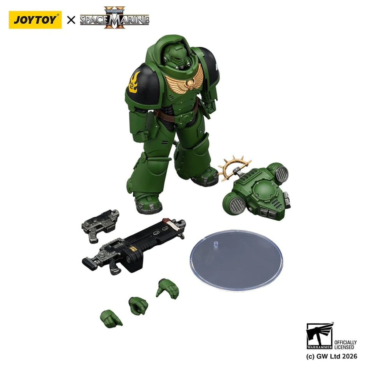 Warhammer 40,000 Akční figurka Game Edition Salamanders Heavy Intercessor 13 cm fotografii produktu