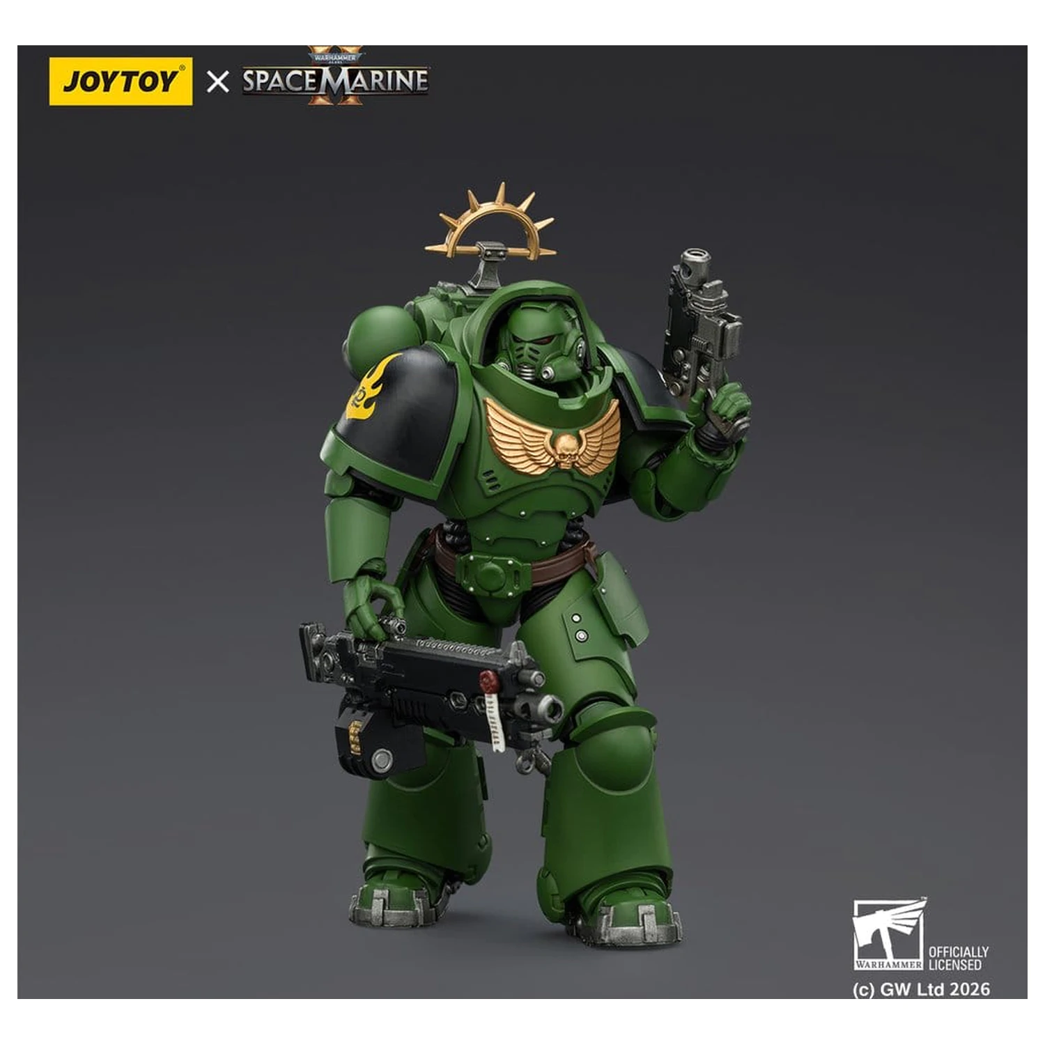 Warhammer 40,000 Akční figurka Game Edition Salamanders Heavy Intercessor 13 cm fotografii produktu
