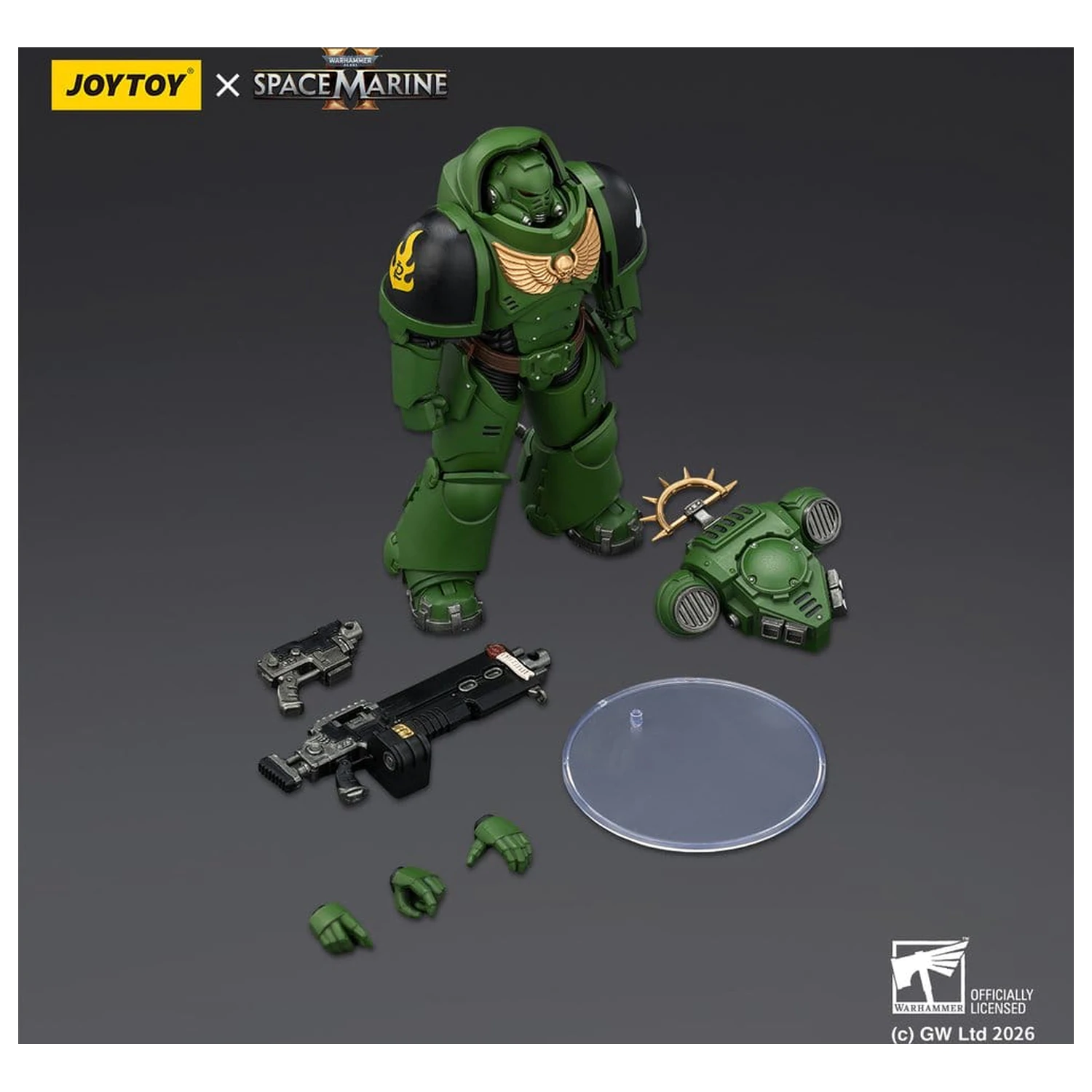 Warhammer 40,000 Akční figurka Game Edition Salamanders Heavy Intercessor 13 cm fotografii produktu