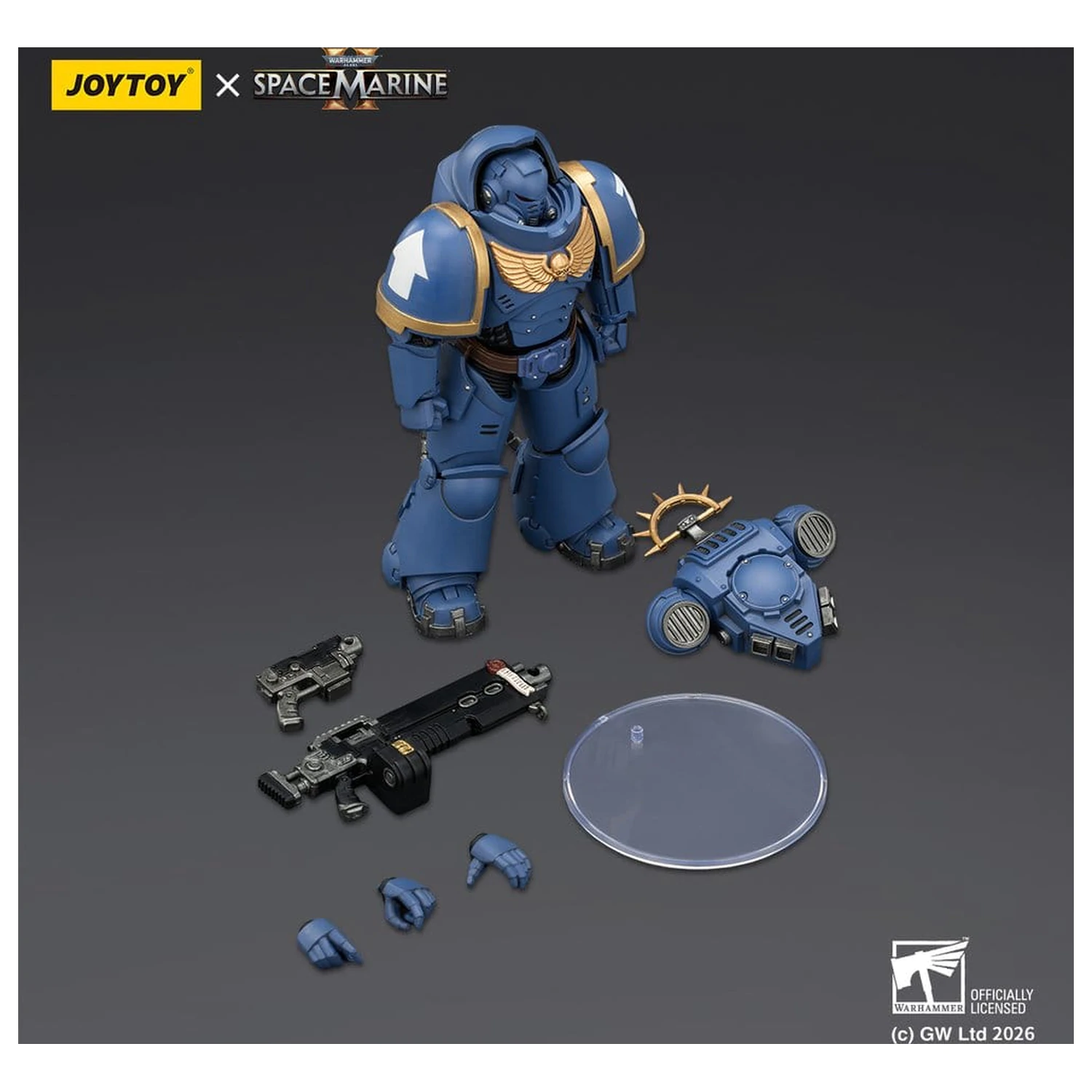 Warhammer 40,000 Akční figurka Game Edition Ultramarines Heavy Intercessor 13 cm fotografii produktu