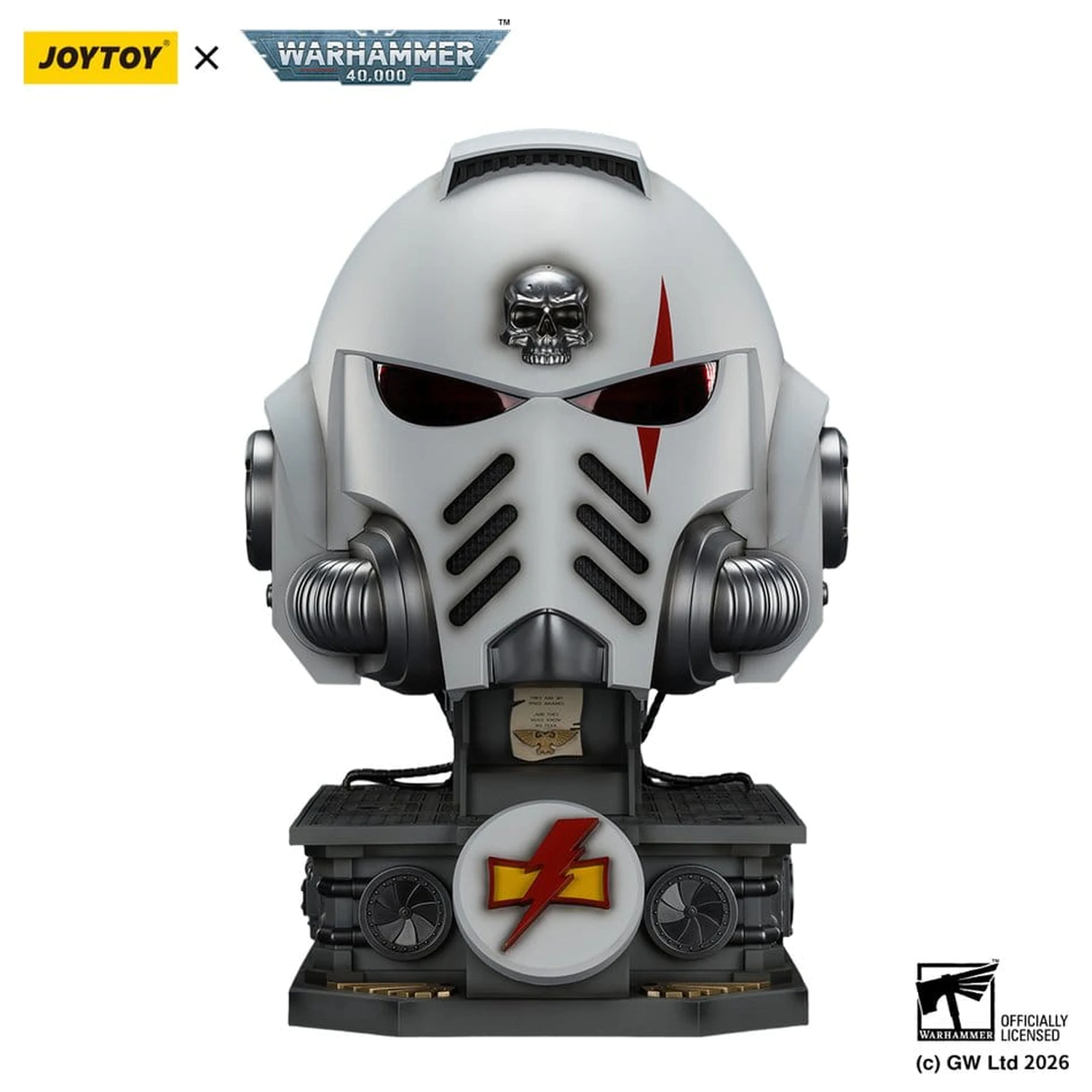 Warhammer 40,000 Helma s podstavcem White Scars MkX 44 cm fotografii produktu