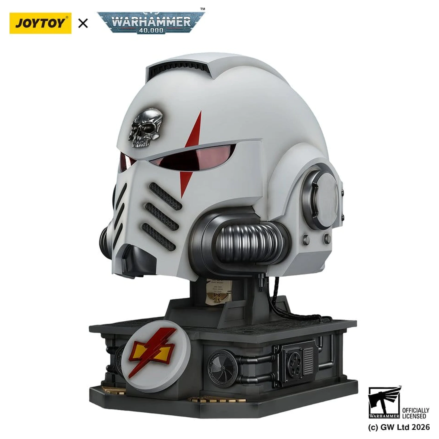 Warhammer 40,000 Helma s podstavcem White Scars MkX 44 cm fotografii produktu