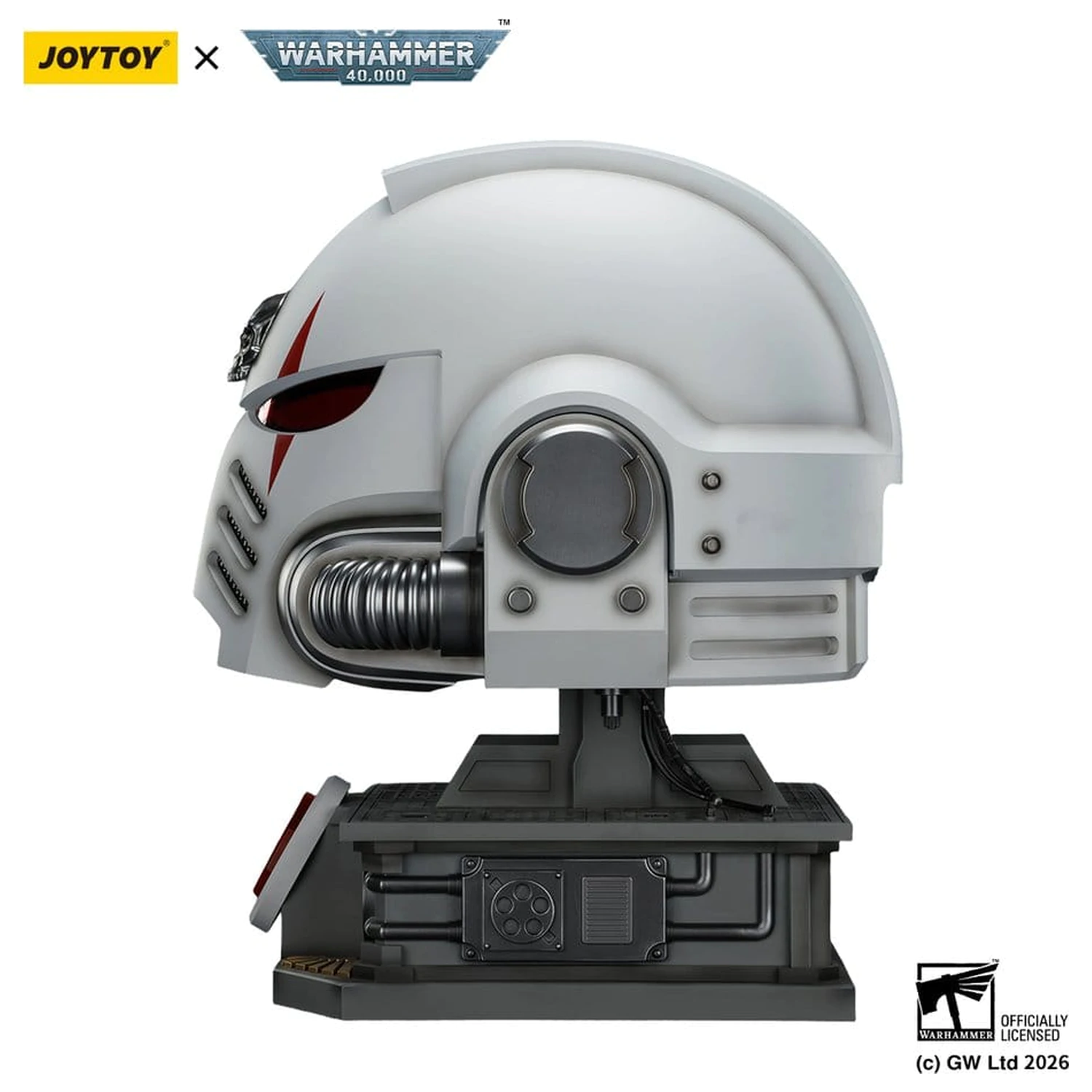 Warhammer 40,000 Helma s podstavcem White Scars MkX 44 cm fotografii produktu