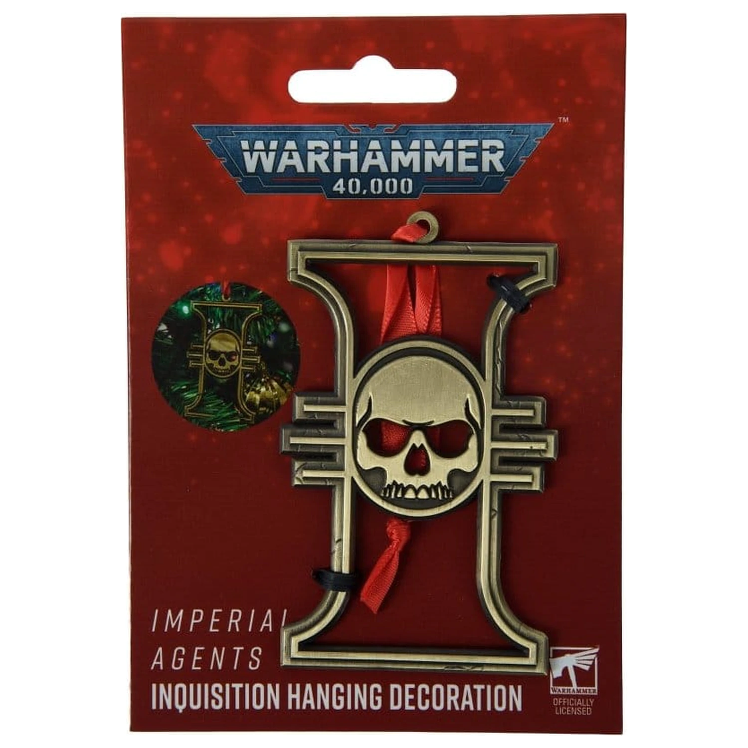 Warhammer 40,000 Závěsná dekorace Imperial Agents Inquisition 17 cm fotografii produktu