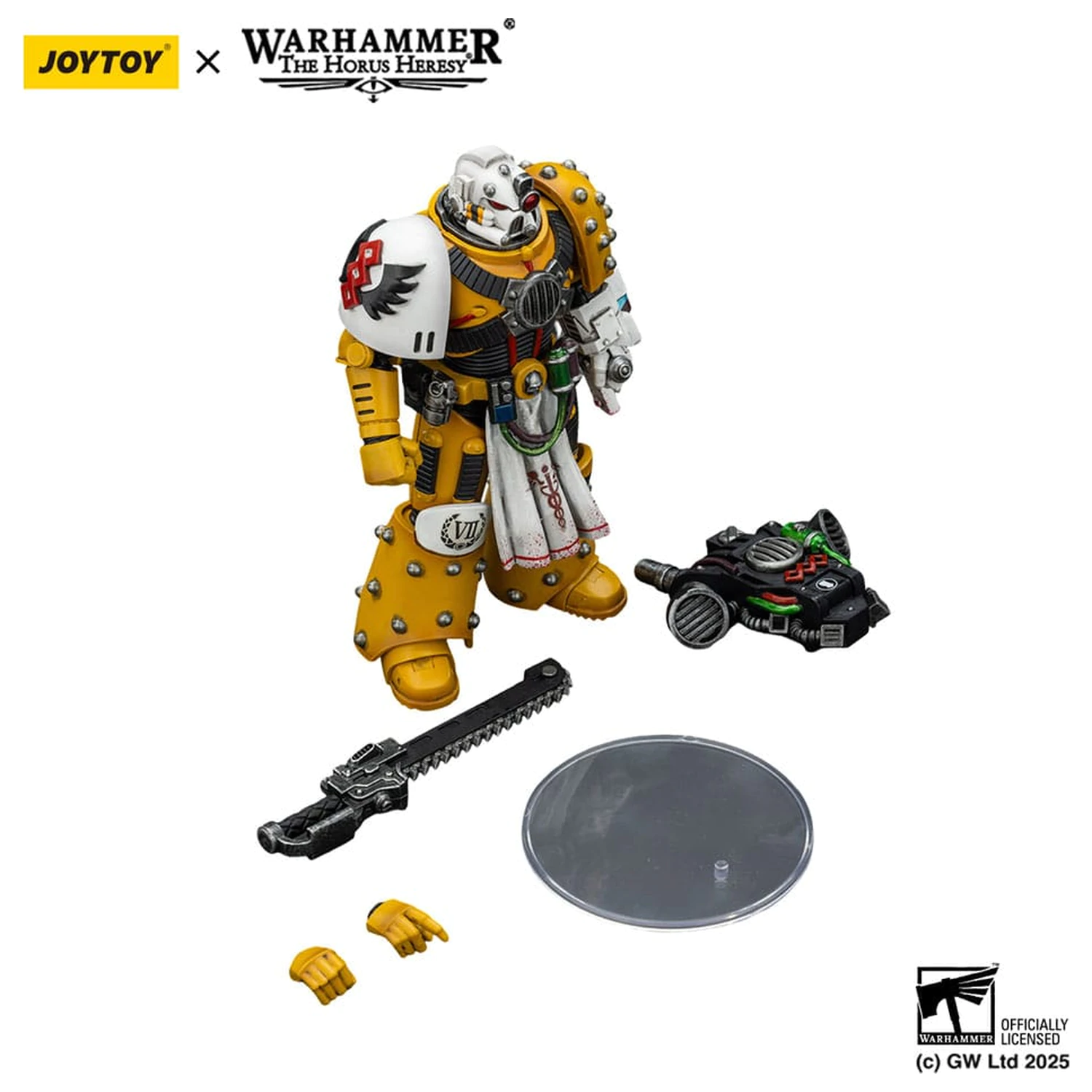 Warhammer 40,000: Imperial Fists Akční figurka Legion Apothecary 12 cm fotografii produktu
