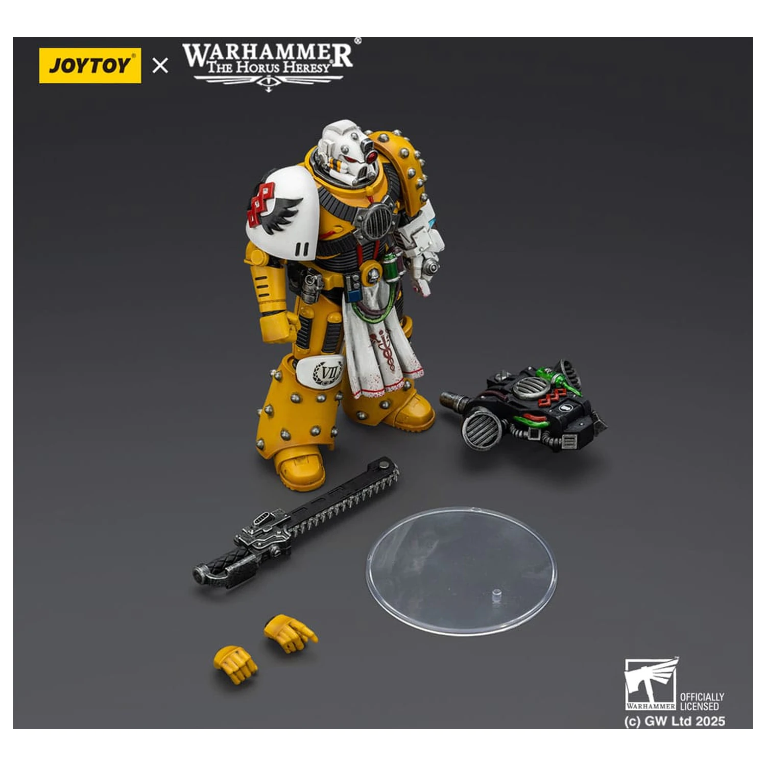 Warhammer 40,000: Imperial Fists Akční figurka Legion Apothecary 12 cm fotografii produktu