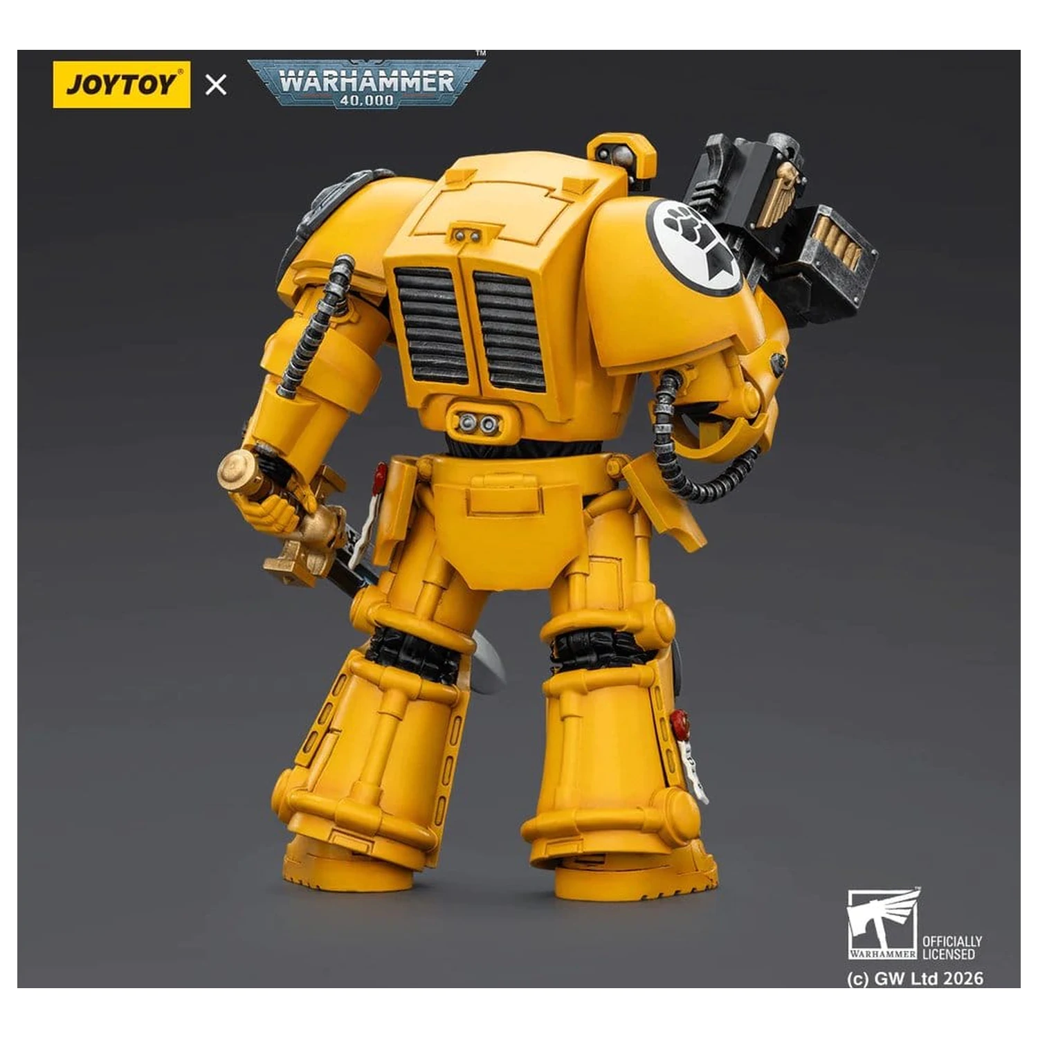 Warhammer 40,000 Akční figurka Imperial Fists Terminator 1 s Power Sword a Storm Bolter 14 cm fotografii produktu